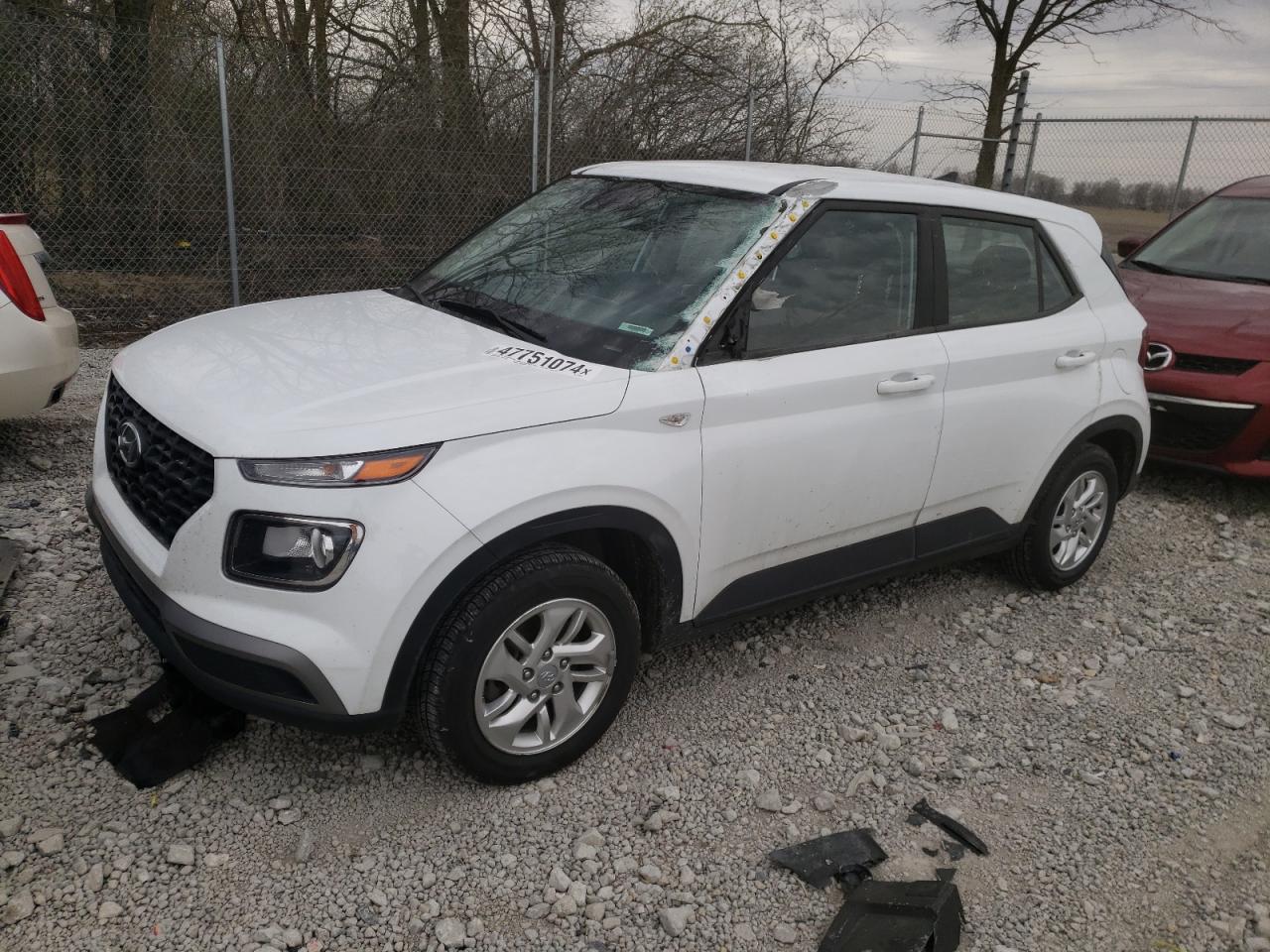 2022 HYUNDAI VENUE SE VIN:KMHRB8A30NU153661