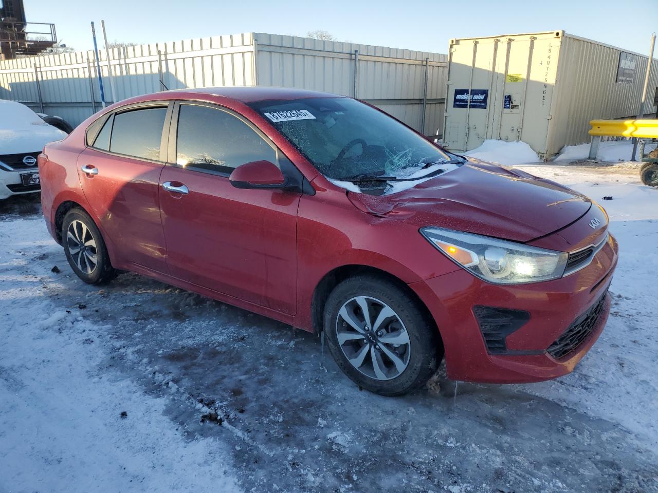 2022 KIA RIO LX VIN:3KPA24AD2NE500330