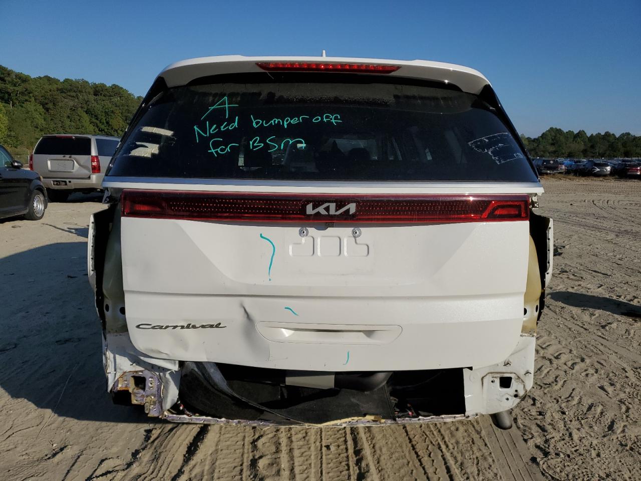 2022 KIA CARNIVAL EX VIN:KNDNC5H38N6097476