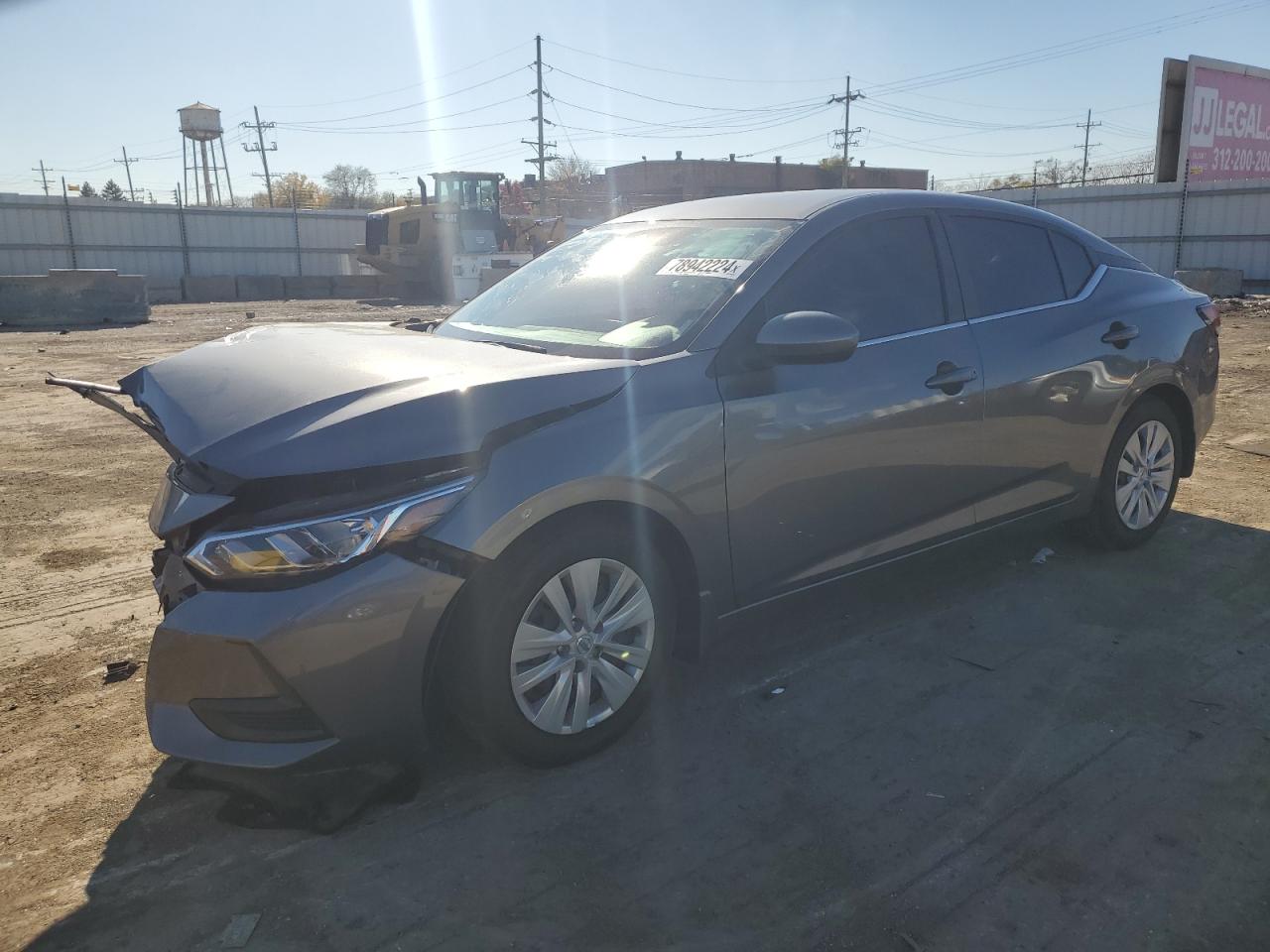 2023 NISSAN SENTRA S VIN:3N1AB8BV2PY321630