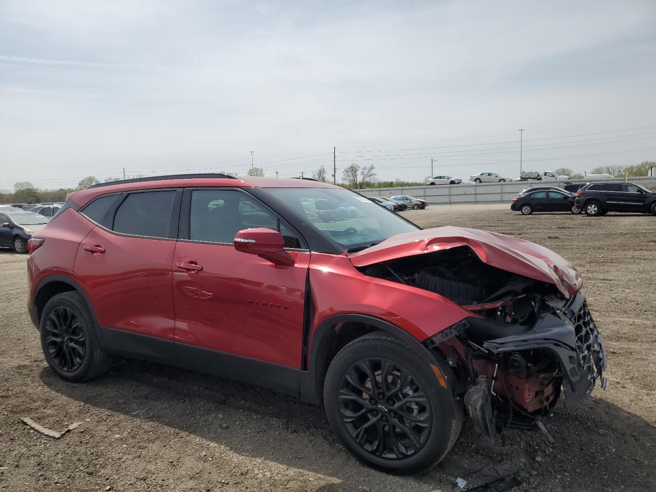 2022 CHEVROLET BLAZER 2LT VIN:3GNKBCR47NS127300