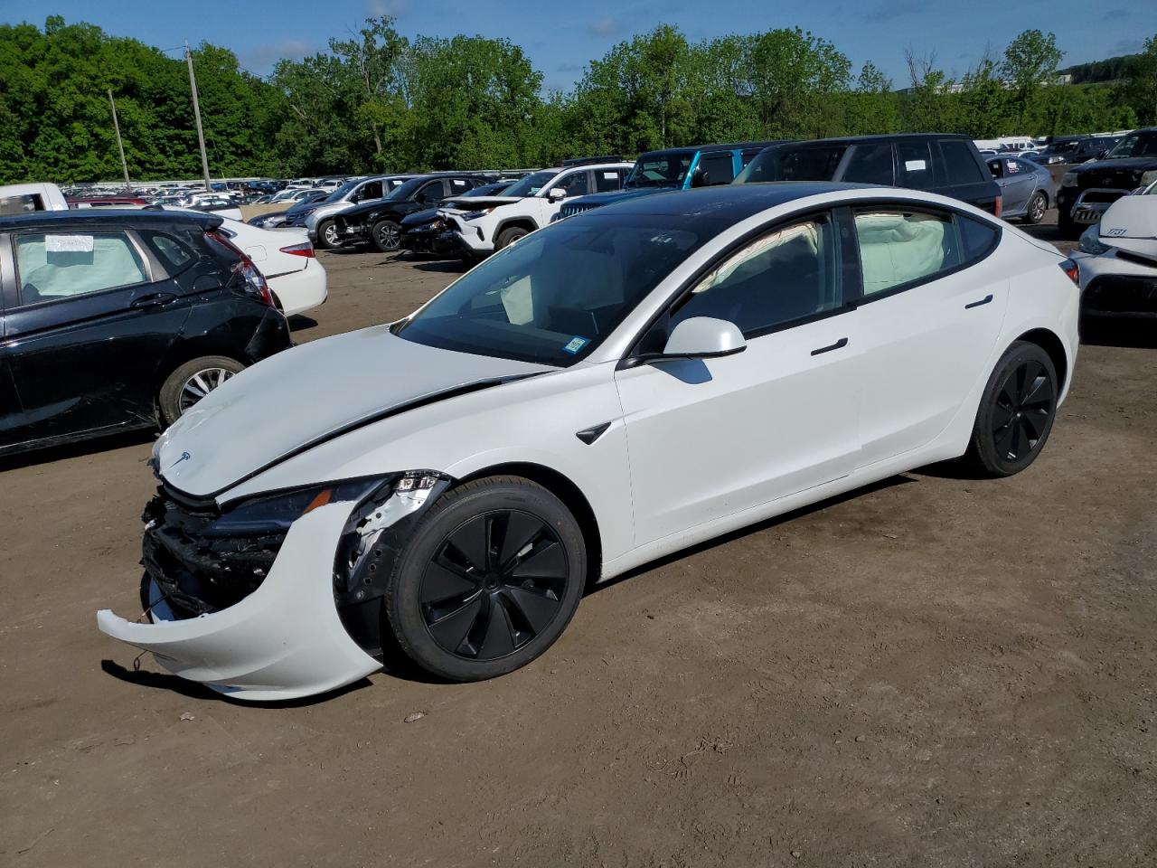 2024 TESLA MODEL 3  VIN:5YJ3E1EB9RF733953