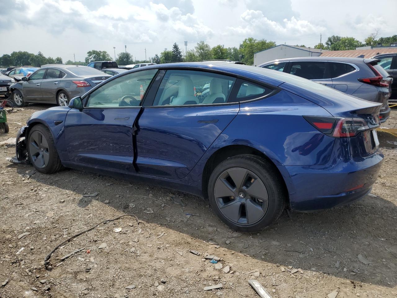 2022 TESLA MODEL 3  VIN:5YJ3E1EB9NF108477