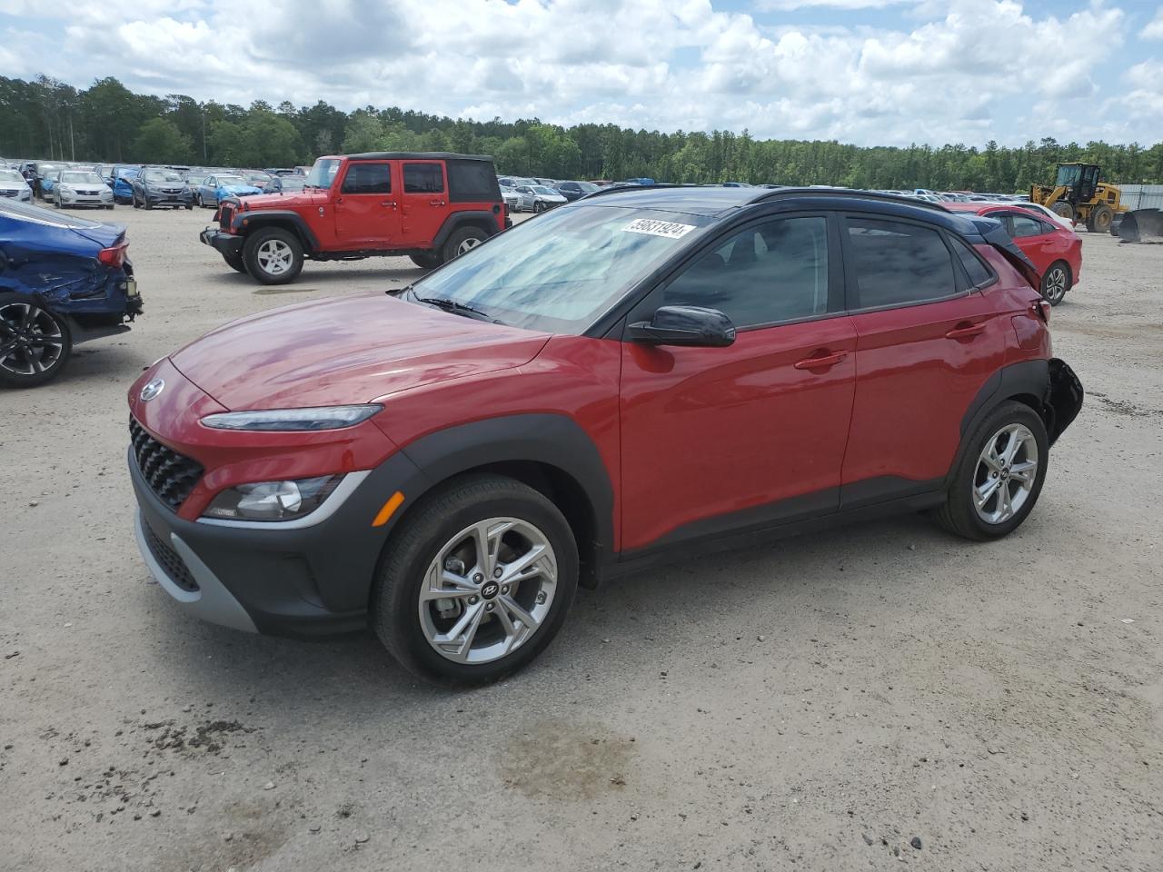 2022 HYUNDAI KONA SEL VIN:KM8K62AB8NU901468