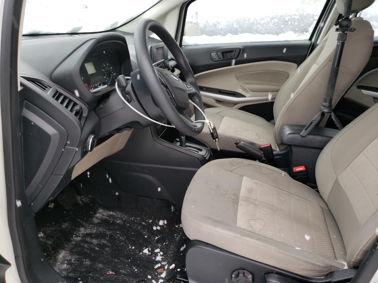 2022 FORD ECOSPORT S VIN:MAJ6S3FL8NC473552