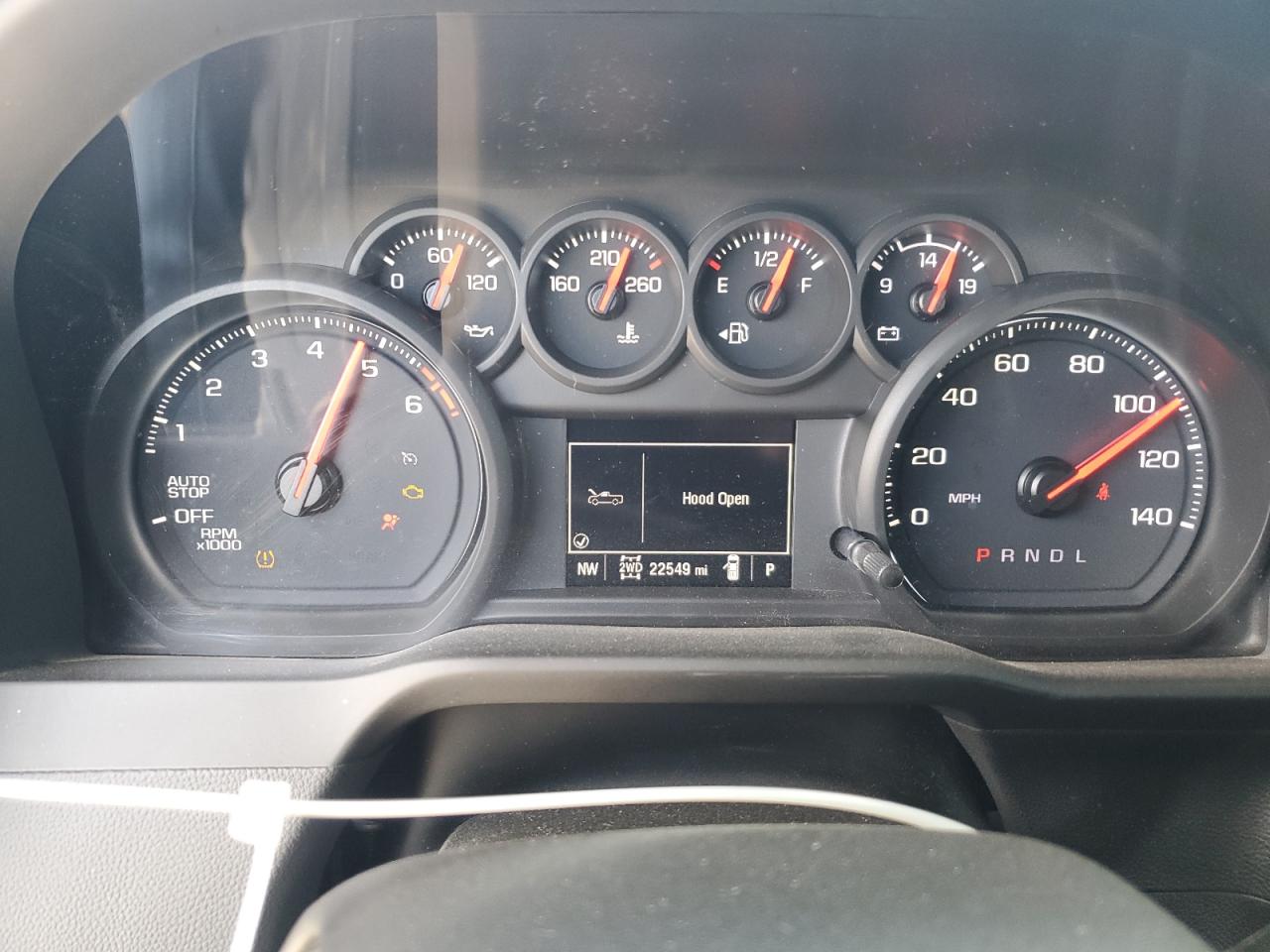 2023 CHEVROLET SILVERADO K1500 CUSTOM VIN:1GCPDBEK3PZ171808