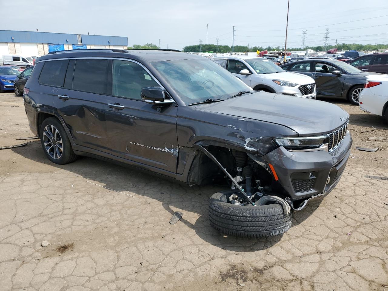 2022 JEEP GRAND CHEROKEE L OVERLAND VIN:1C4RJKDG4N8551970