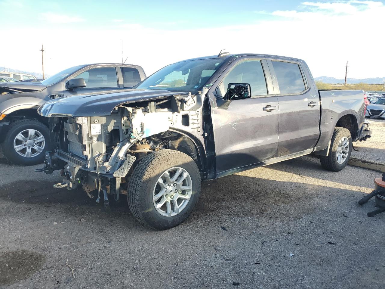 2023 CHEVROLET SILVERADO K1500 RST VIN:2GCUDEED7P1138471