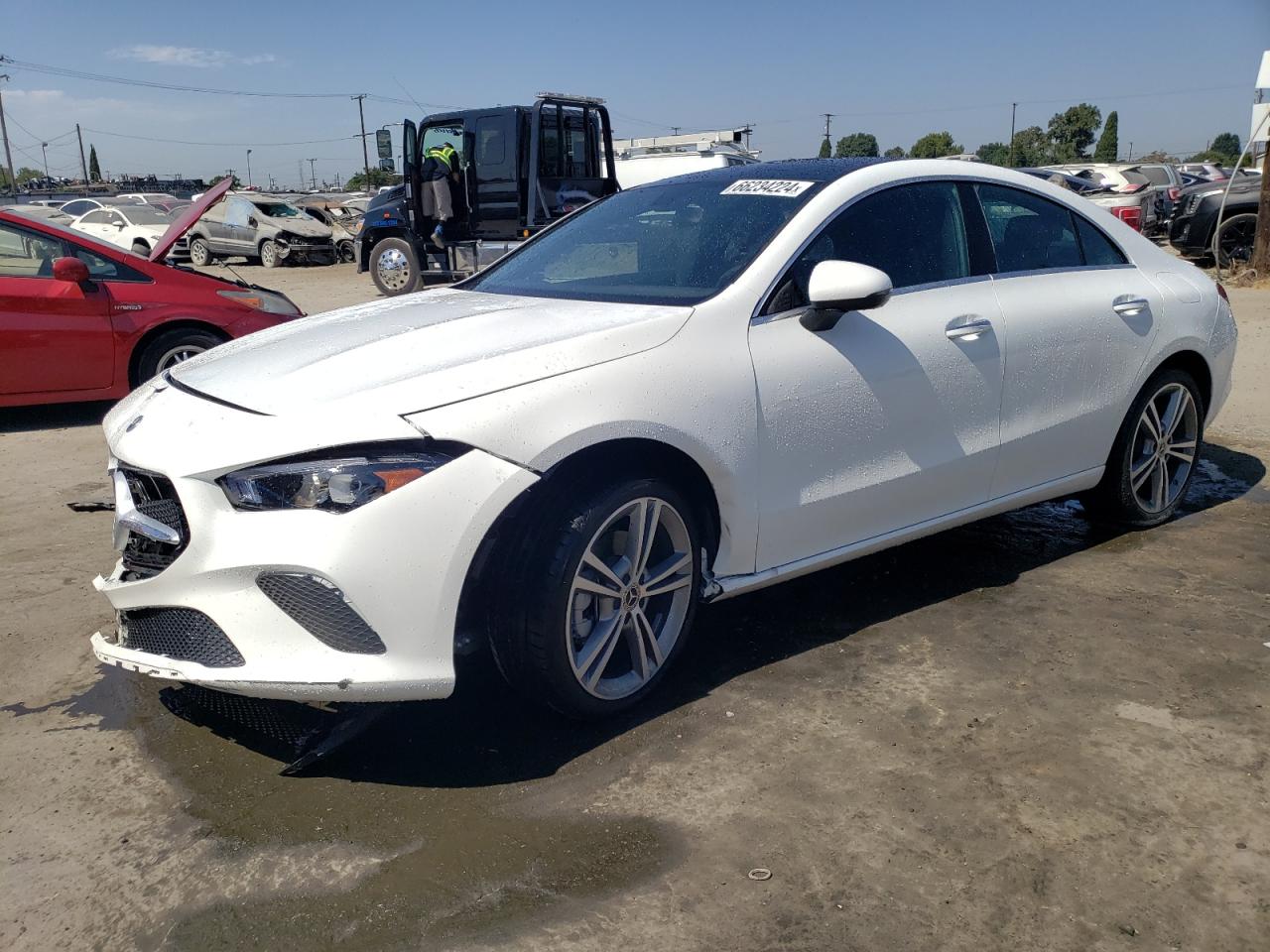 2022 MERCEDES-BENZ CLA 250 VIN:W1K5J4GB2NN249367