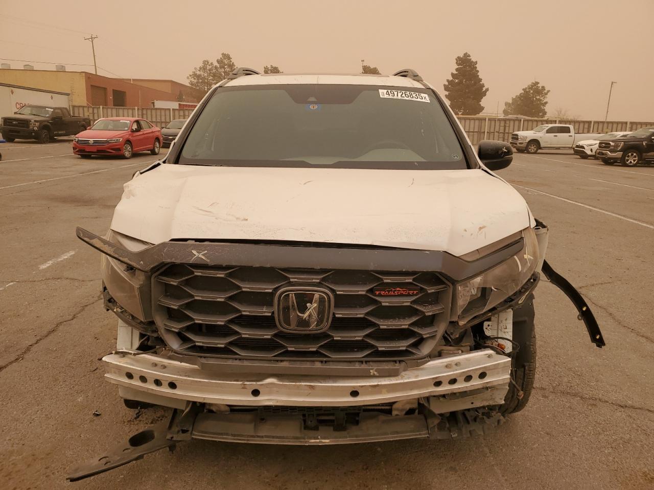 2022 HONDA PASSPORT TRAIL SPORT VIN:5FNYF8H67NB008548