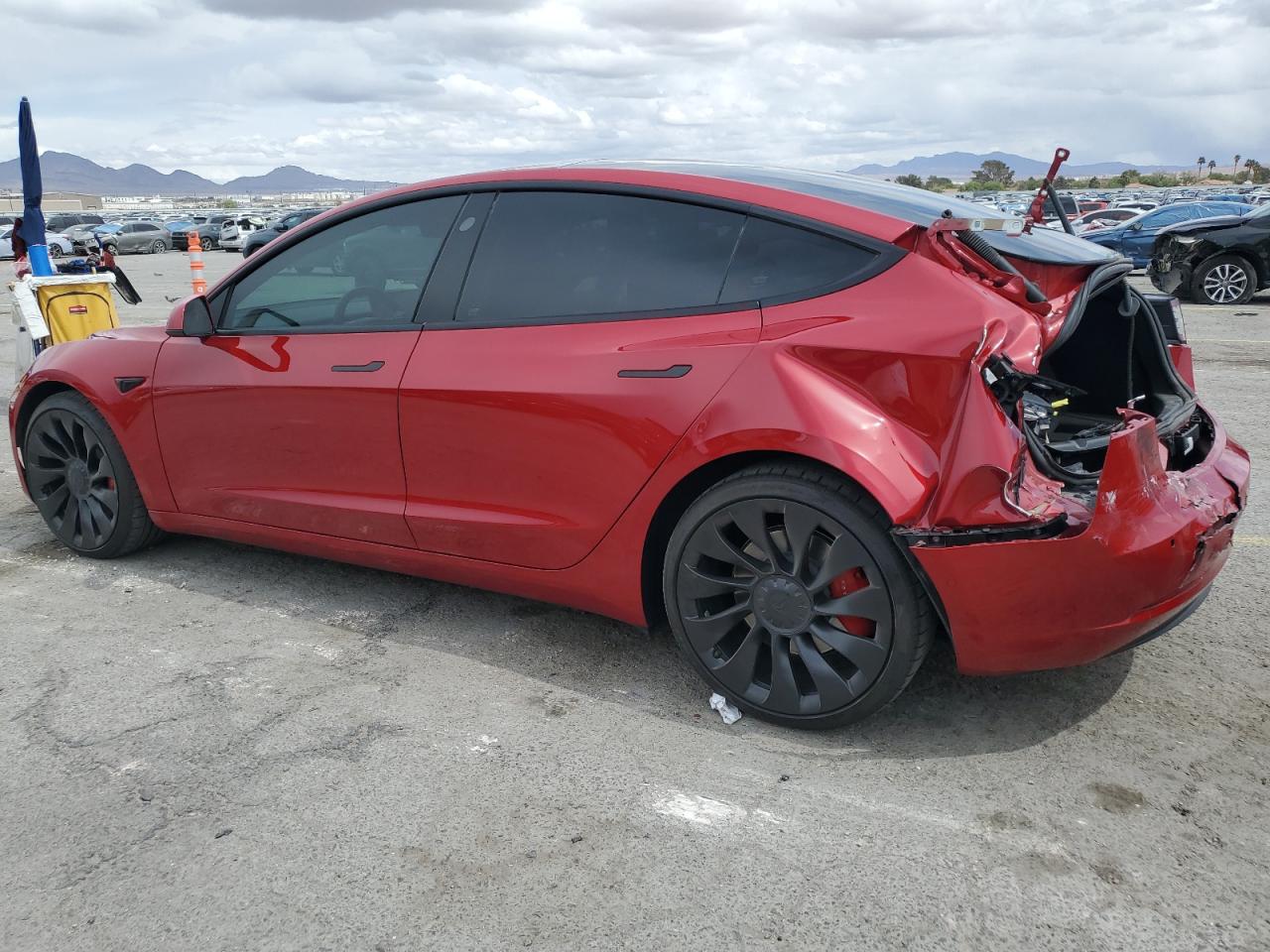2022 TESLA MODEL 3  VIN:5YJ3E1ECXNF295947