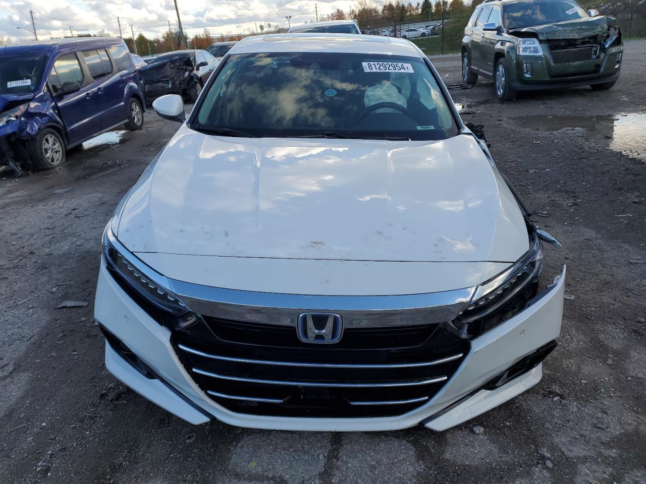 2022 HONDA ACCORD HYBRID EXL VIN:1HGCV3F5XNA010752