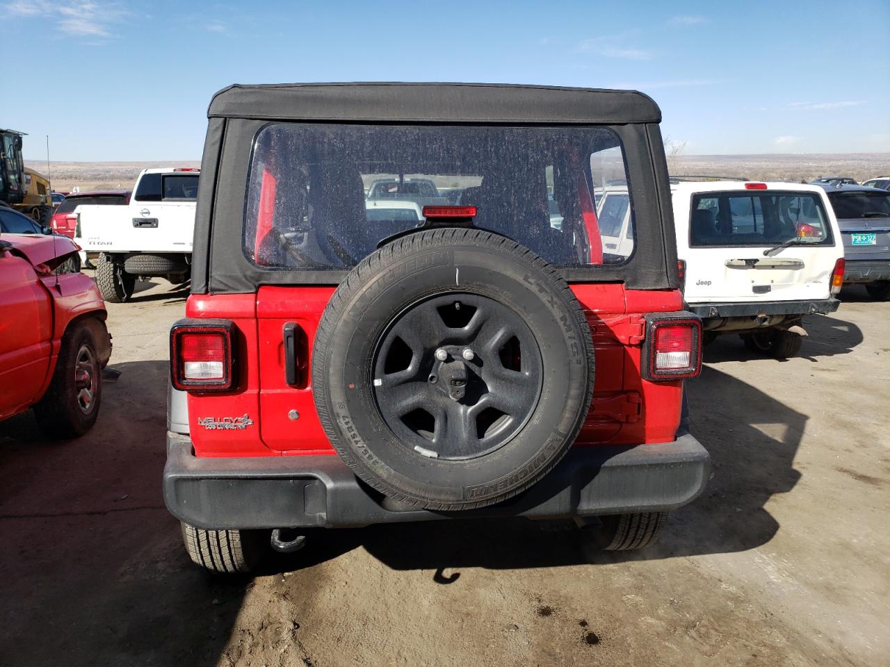 2023 JEEP WRANGLER SPORT VIN:1C4HJXDG0PW667741