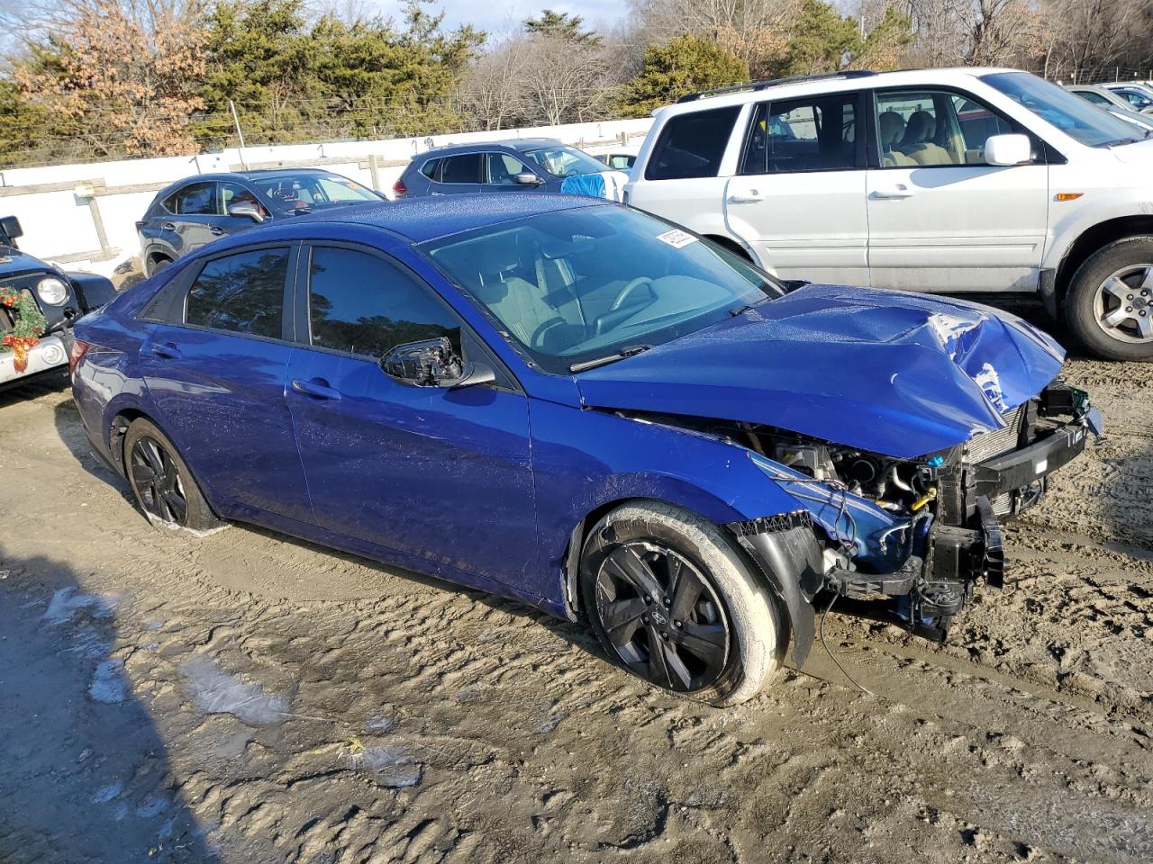 2022 HYUNDAI ELANTRA SEL VIN:KMHLS4AG7NU282904