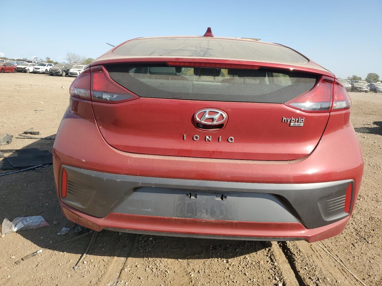 2022 HYUNDAI IONIQ BLUE VIN:KMHC65LCXNU276521