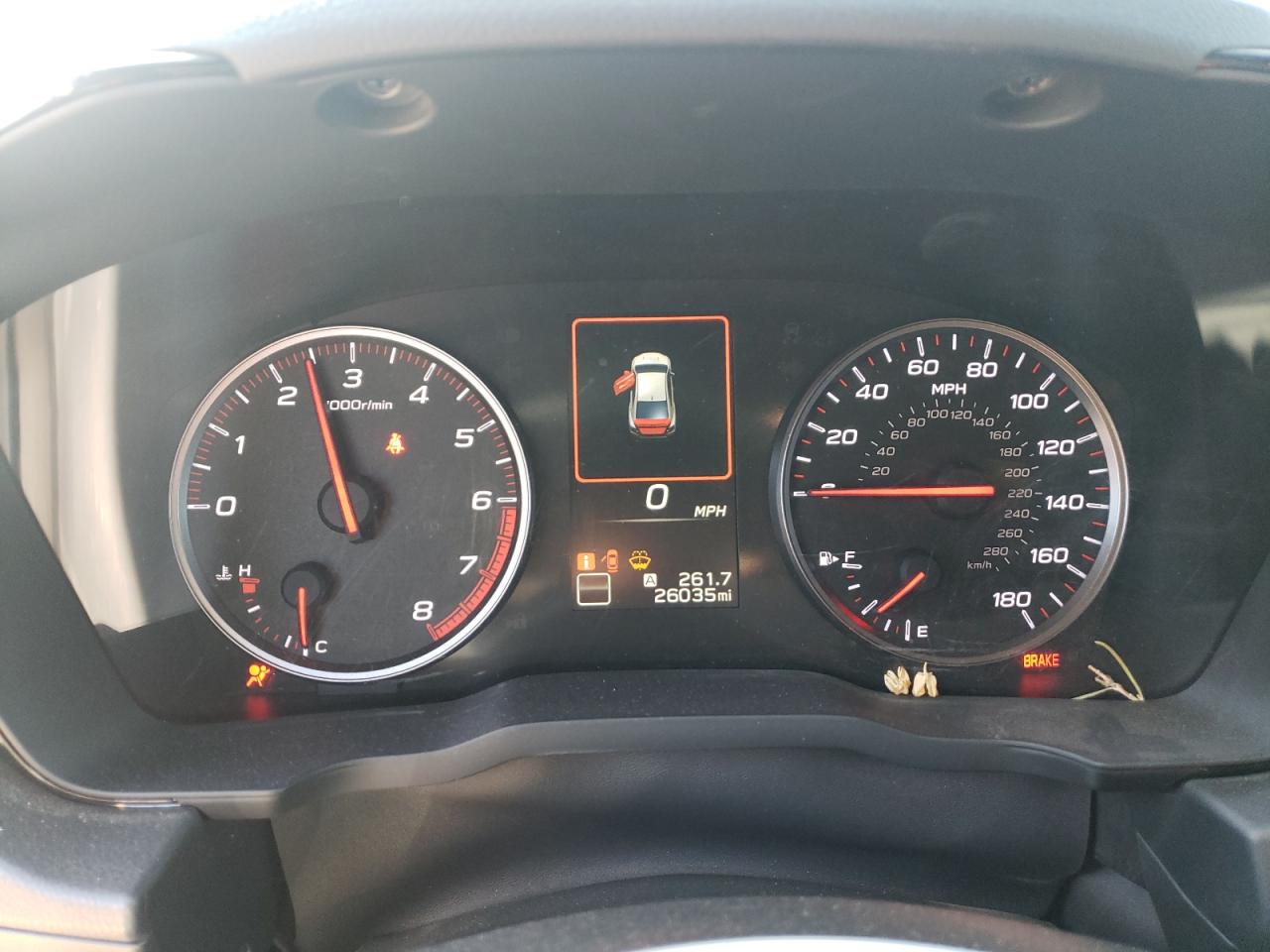 2022 SUBARU WRX PREMIUM VIN:JF1VBAF62N9018882