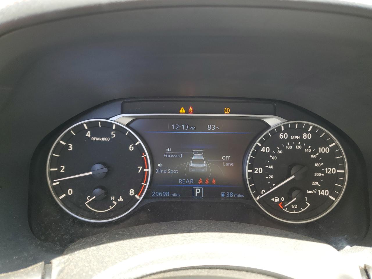 2023 NISSAN ALTIMA SR VIN:1N4BL4CV7PN312964