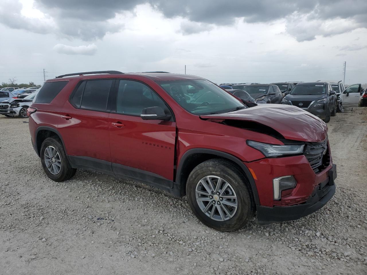 2022 CHEVROLET TRAVERSE LT VIN:1GNERGKW2NJ131400