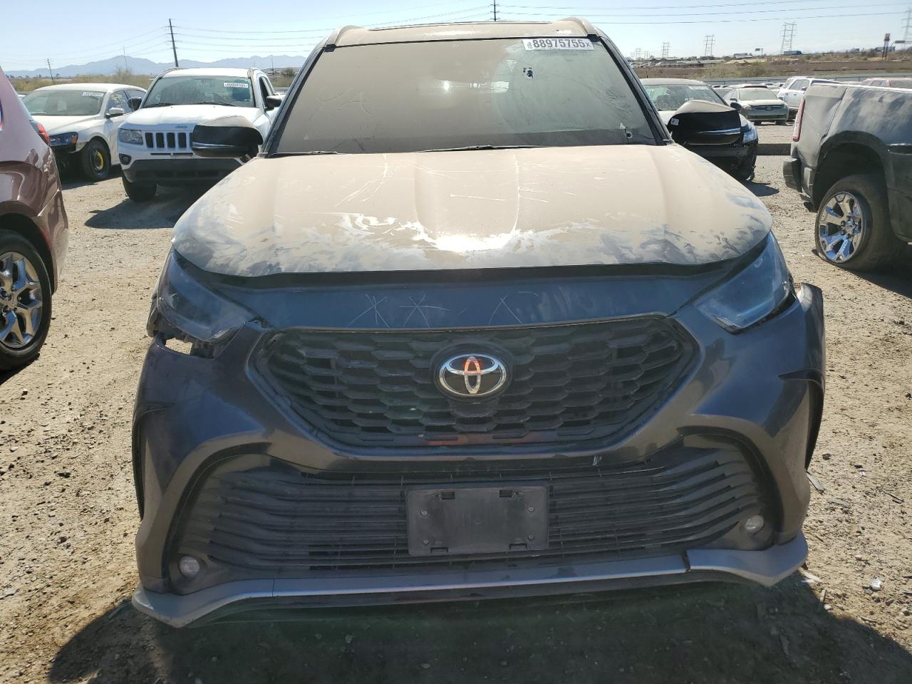 2022 TOYOTA HIGHLANDER XSE VIN:5TDJZRBH9NS164997