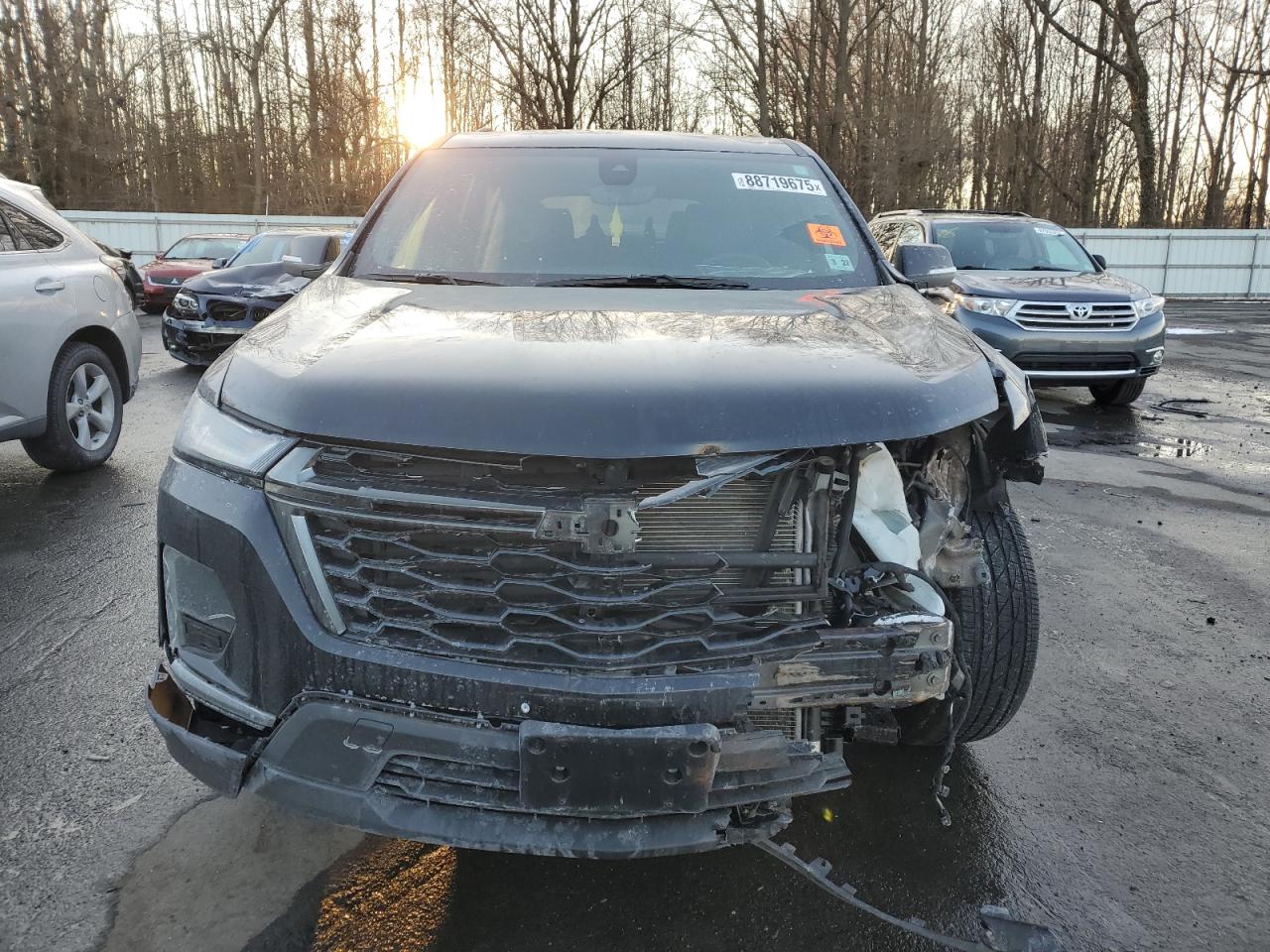 2022 CHEVROLET TRAVERSE RS VIN:1GNEVJKW1NJ139268