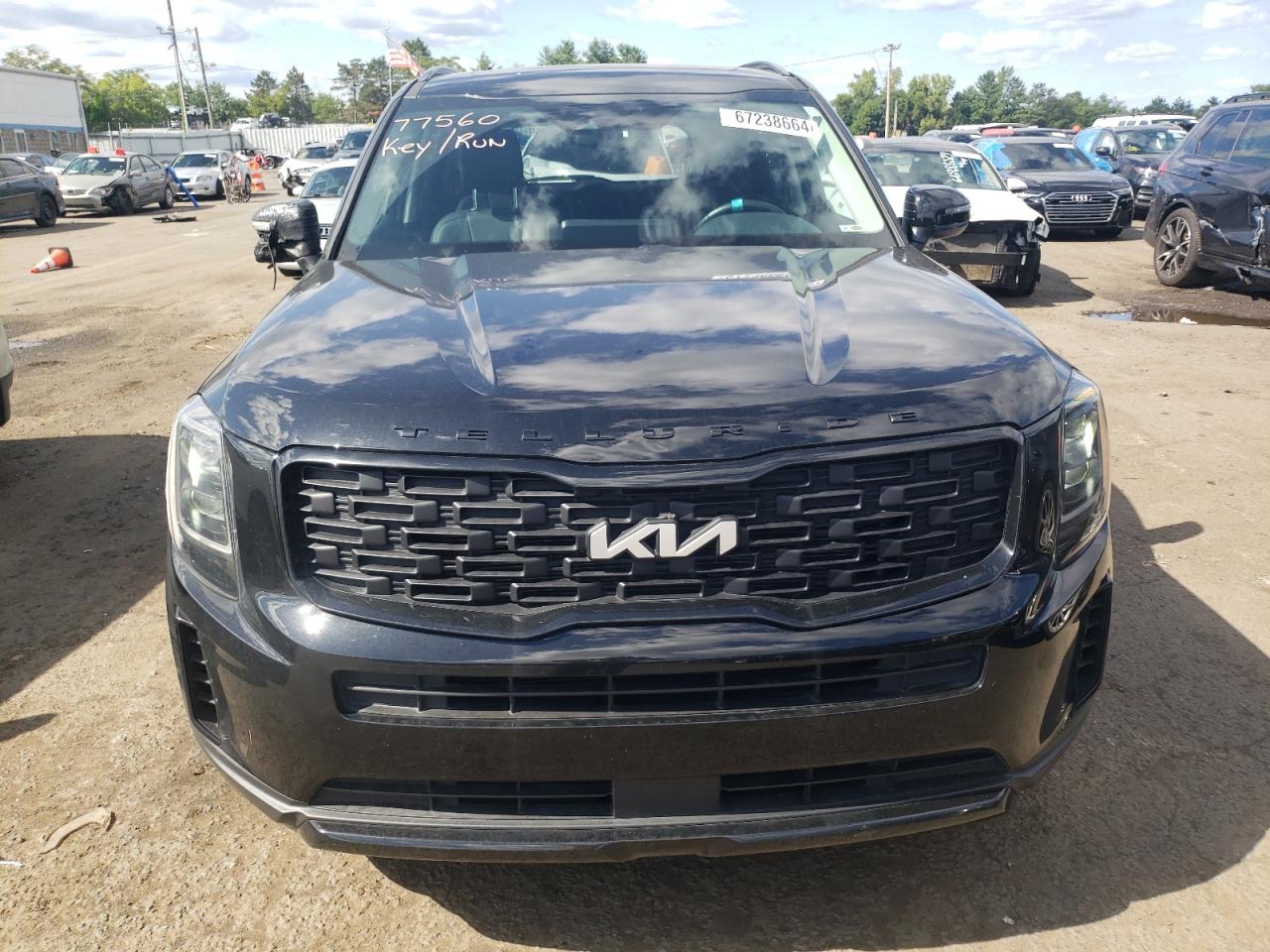 2022 KIA TELLURIDE EX VIN:5XYP3DHCXNG295962