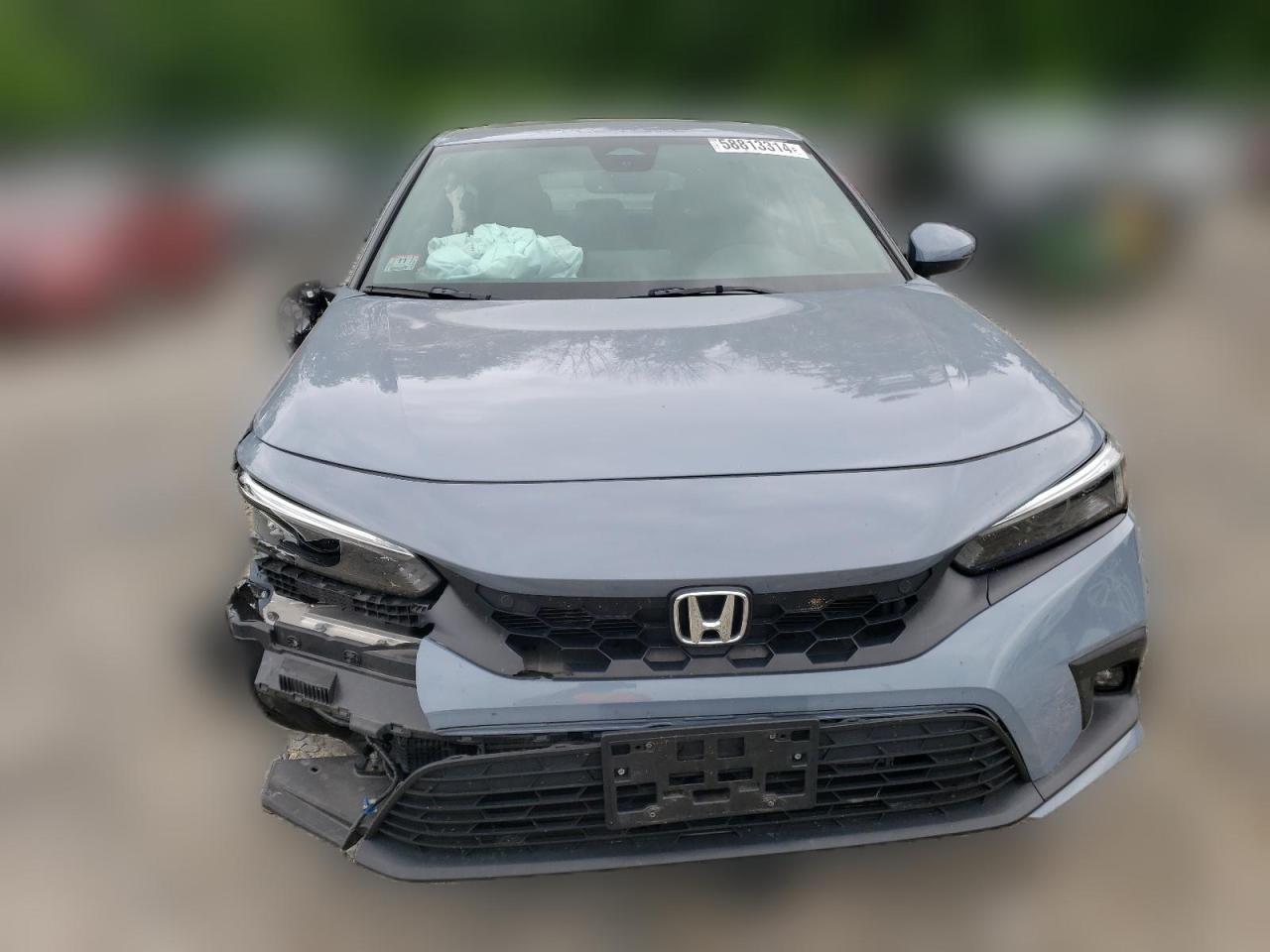 2022 HONDA CIVIC SPORT TOURING VIN:19XFL1H80NE024282