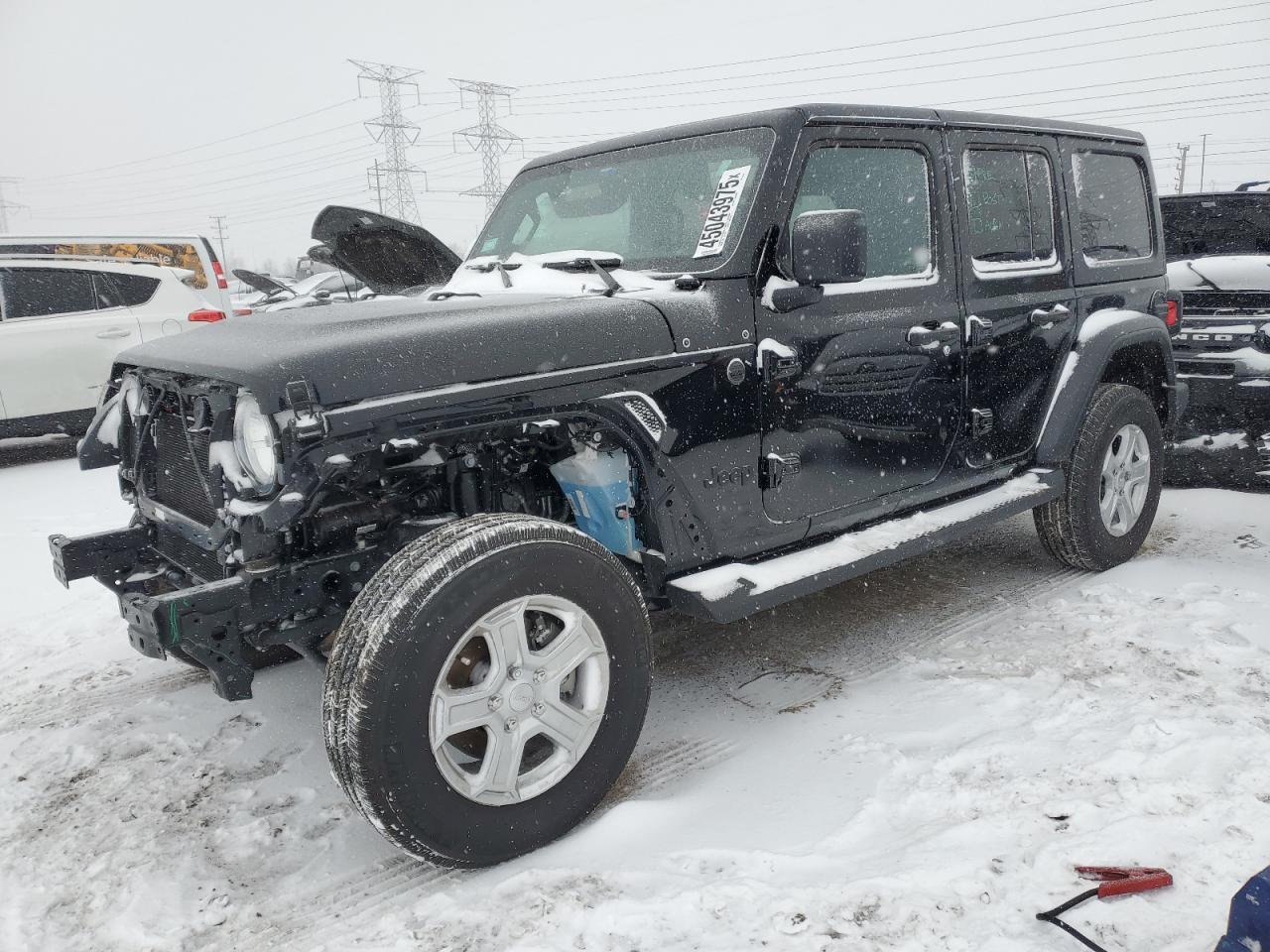 2023 JEEP WRANGLER SPORT VIN:1C4HJXDMXPW596537