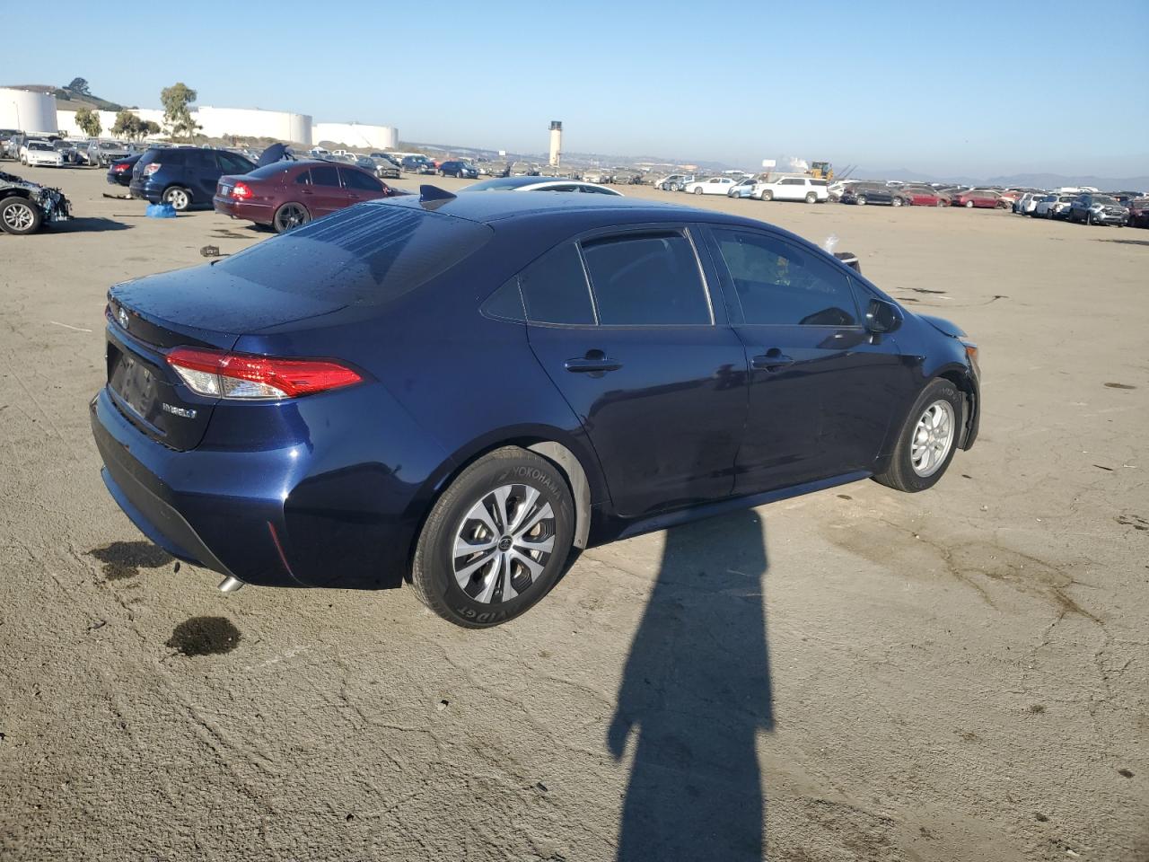 2022 TOYOTA COROLLA LE VIN:JTDEAMDE6NJ058180