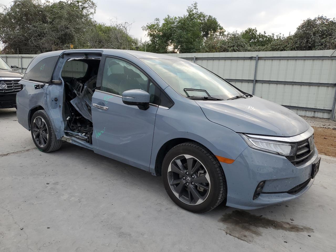 2023 HONDA ODYSSEY ELITE VIN:5FNRL6H90PB013587
