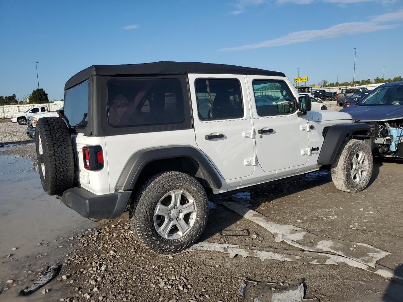2022 JEEP WRANGLER UNLIMITED SPORT VIN:1C4HJXDNXNW132525