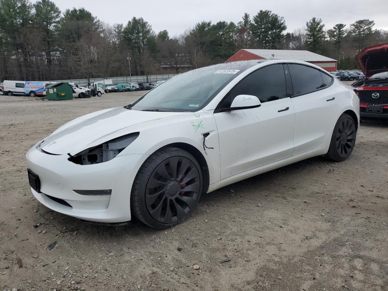 2023 TESLA MODEL 3  VIN:5YJ3E1EC6PF505477