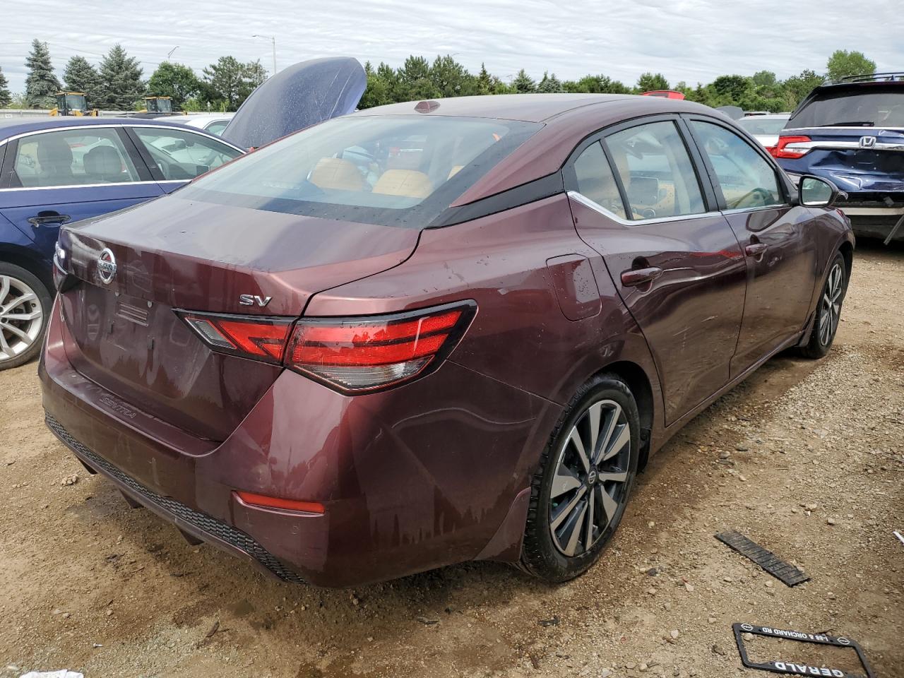 2023 NISSAN SENTRA SV VIN:3N1AB8CV1PY295584