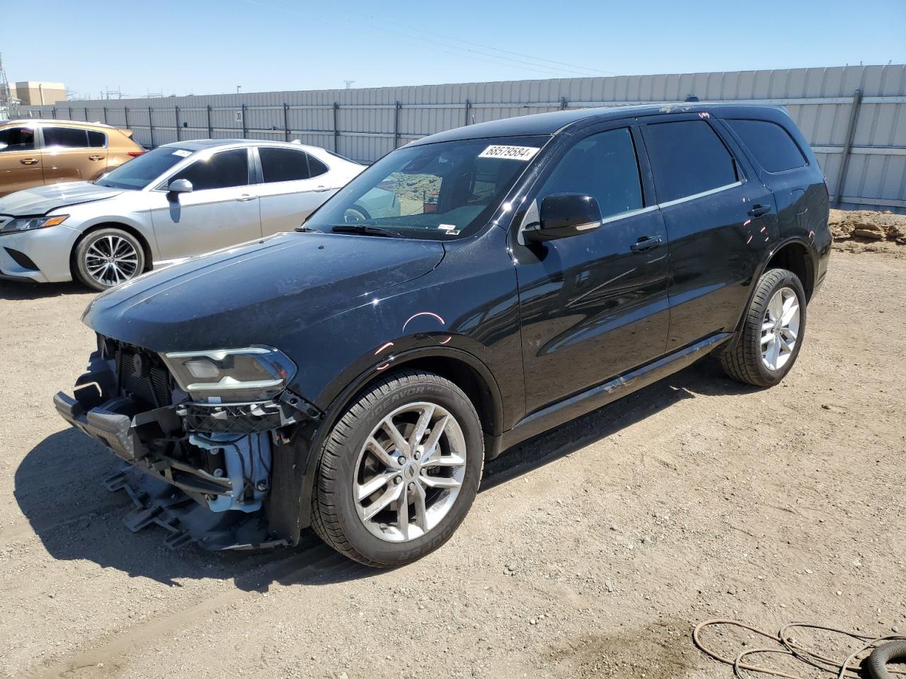 2022 DODGE DURANGO GT VIN:1C4RDJDGXNC133752