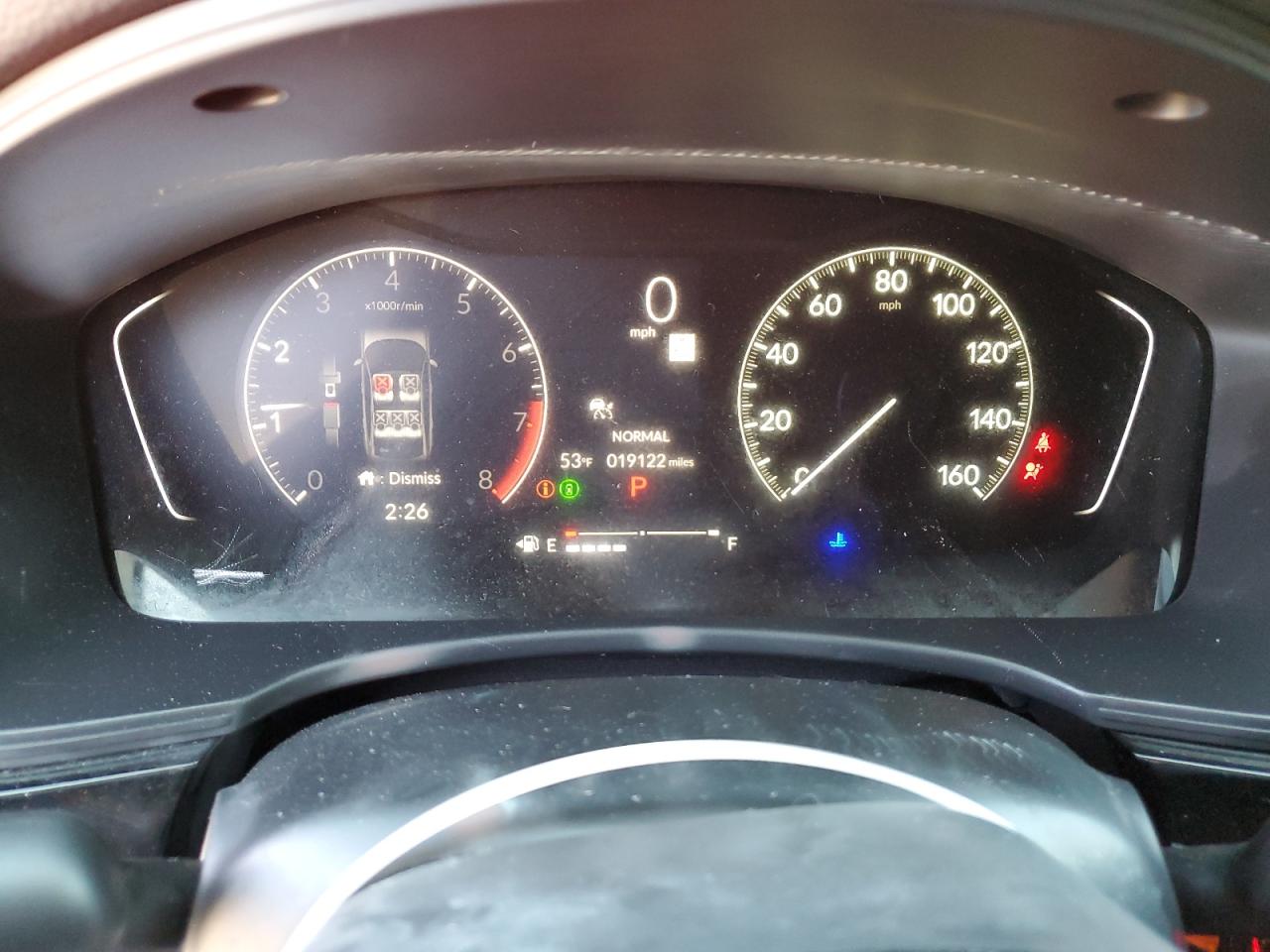 2022 HONDA CIVIC SPORT VIN:2HGFE2F59NH568925