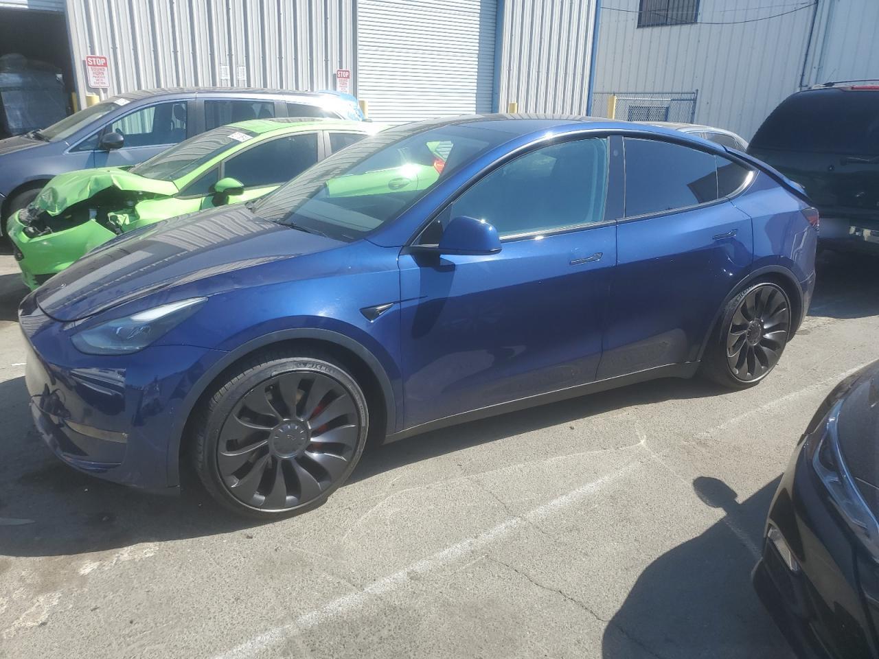 2022 TESLA MODEL Y  VIN:7SAYGDEF5NF564323