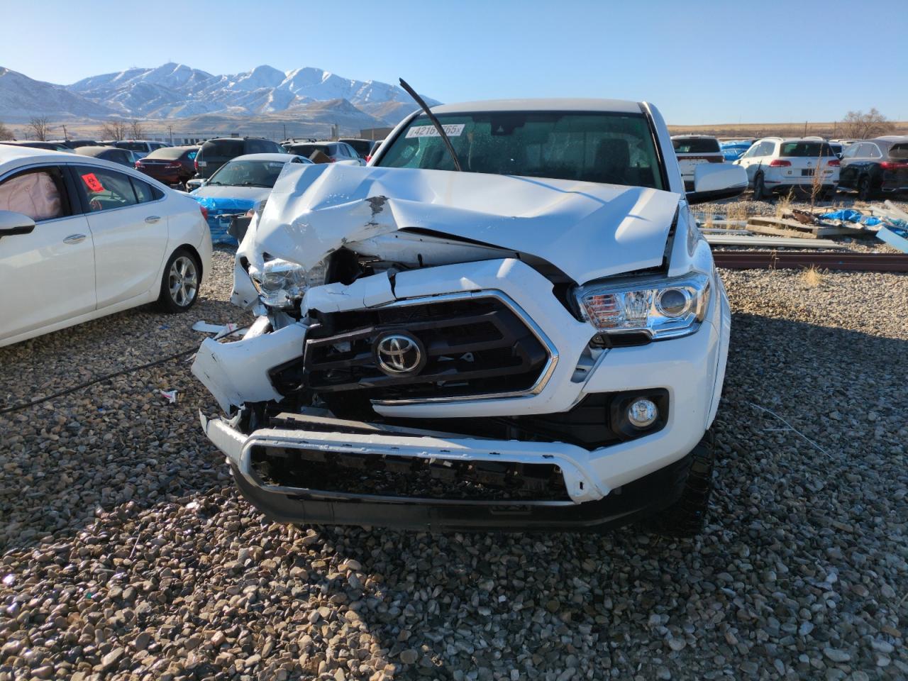 2022 TOYOTA TACOMA DOUBLE CAB VIN:3TMCZ5AN9NM500477