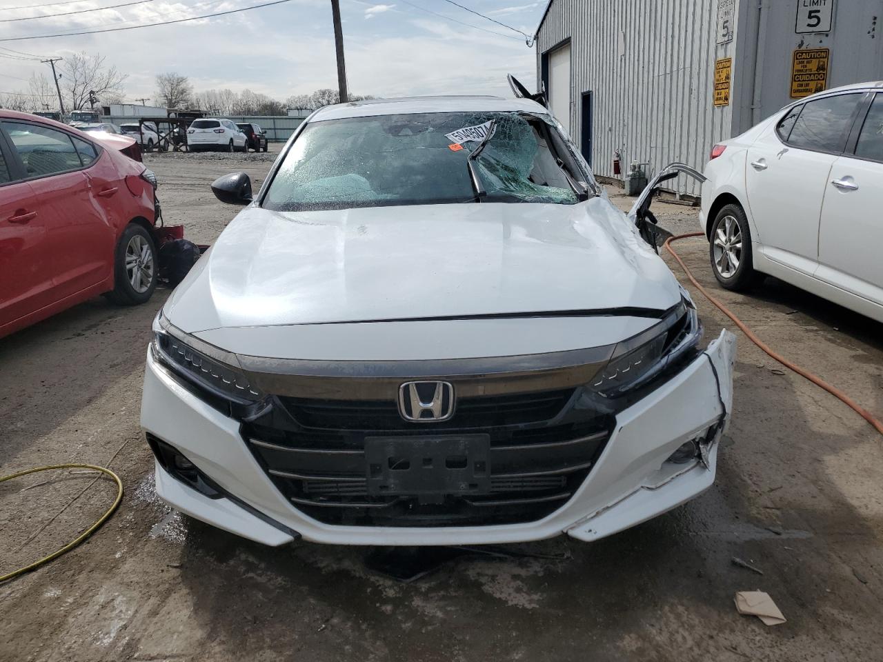 2022 HONDA ACCORD SPORT VIN:1HGCV2F34NA024929