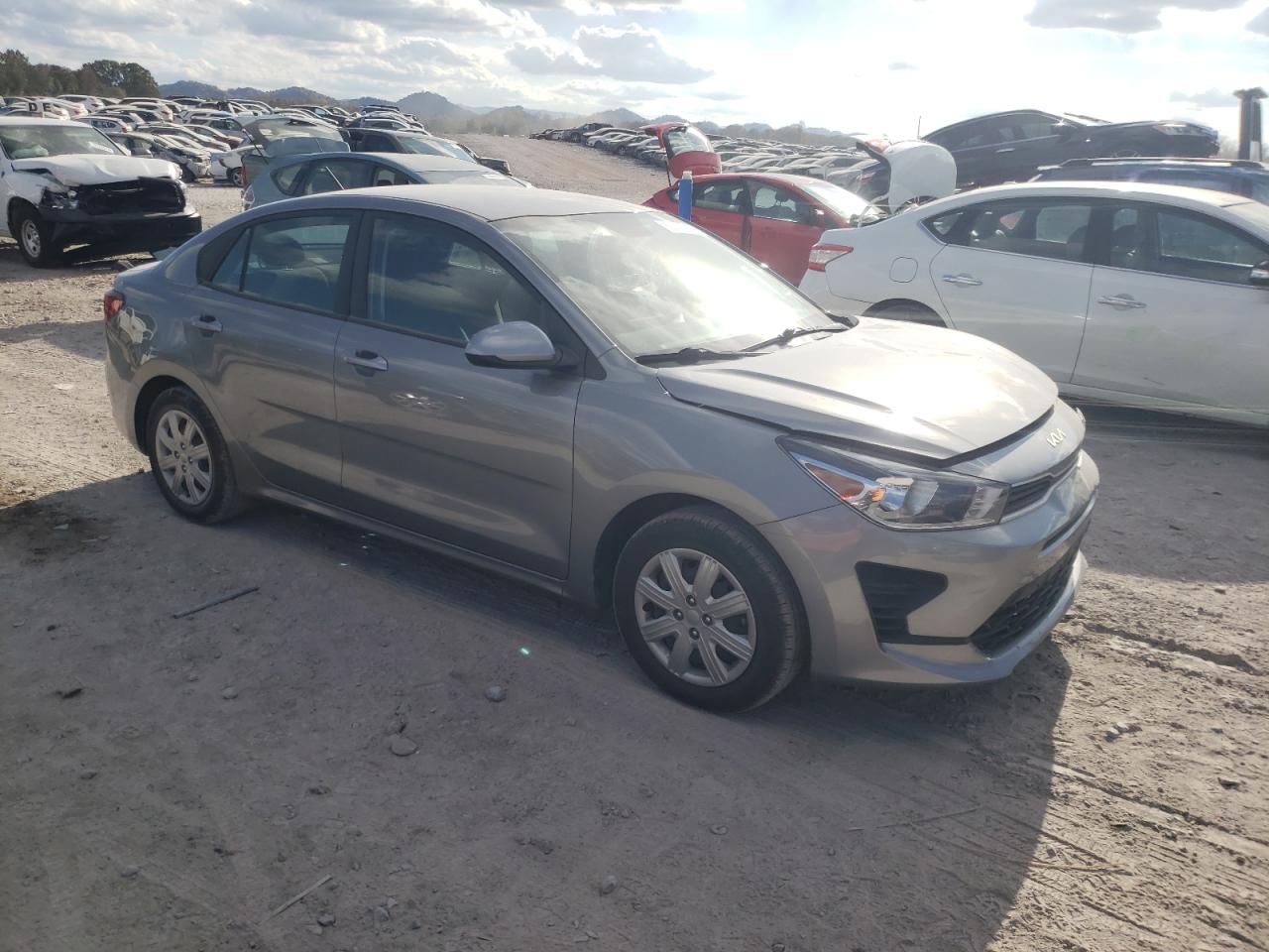 2022 KIA RIO LX VIN:3KPA24AD2NE431879