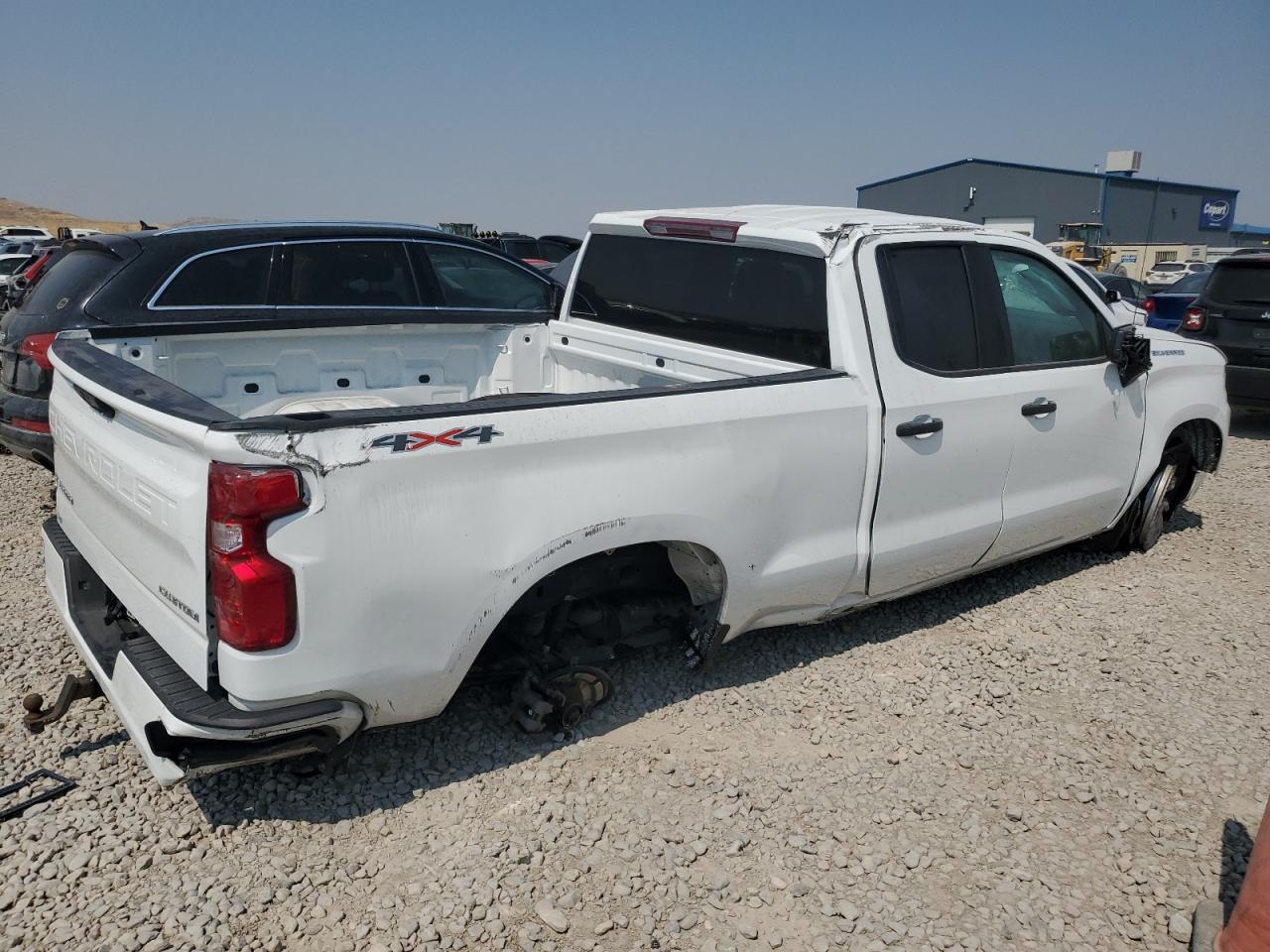 2022 CHEVROLET SILVERADO K1500 CUSTOM VIN:1GCRDBEK7NZ615875