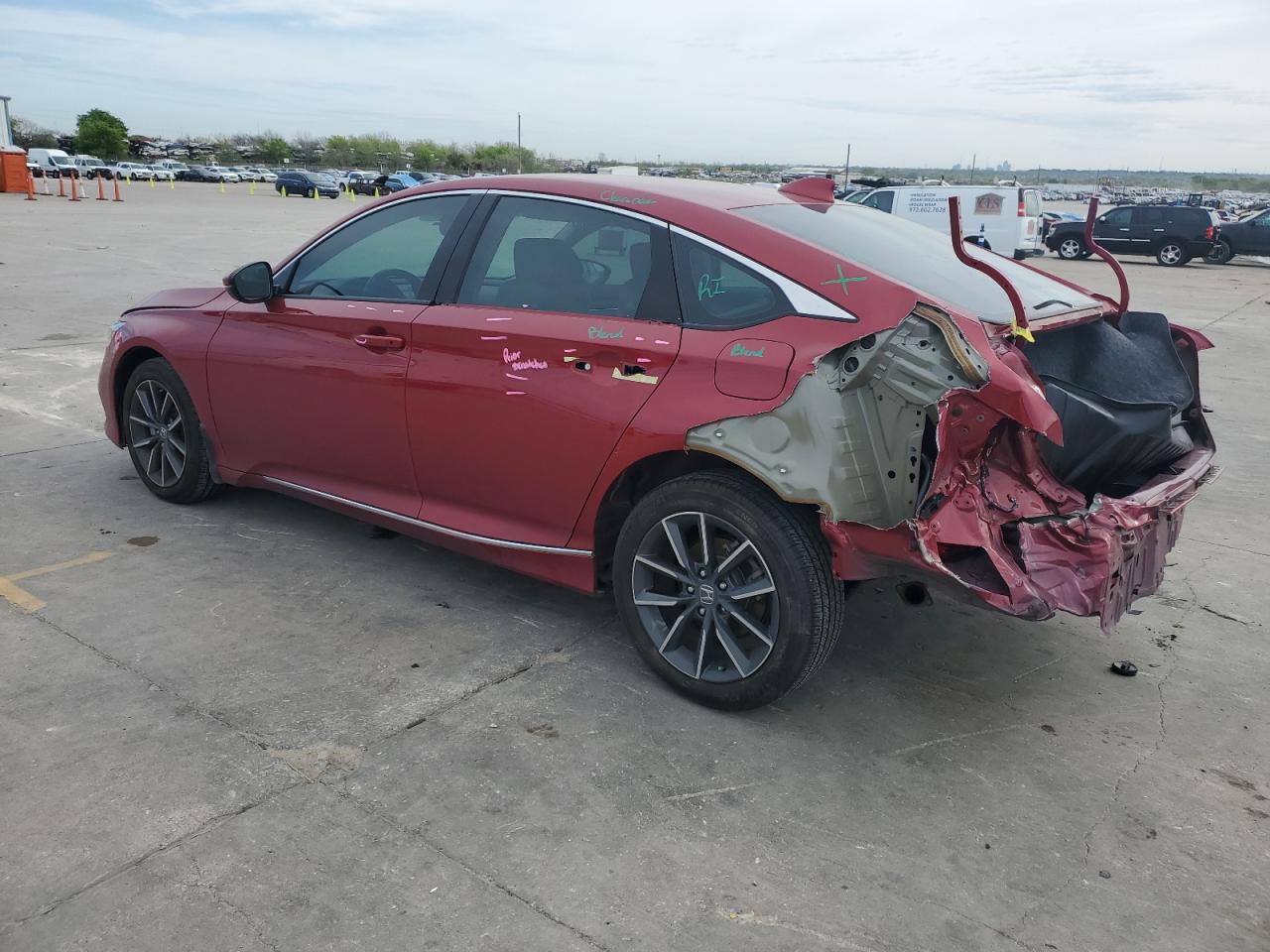 2022 HONDA ACCORD EXL VIN:1HGCV1F54NA041354