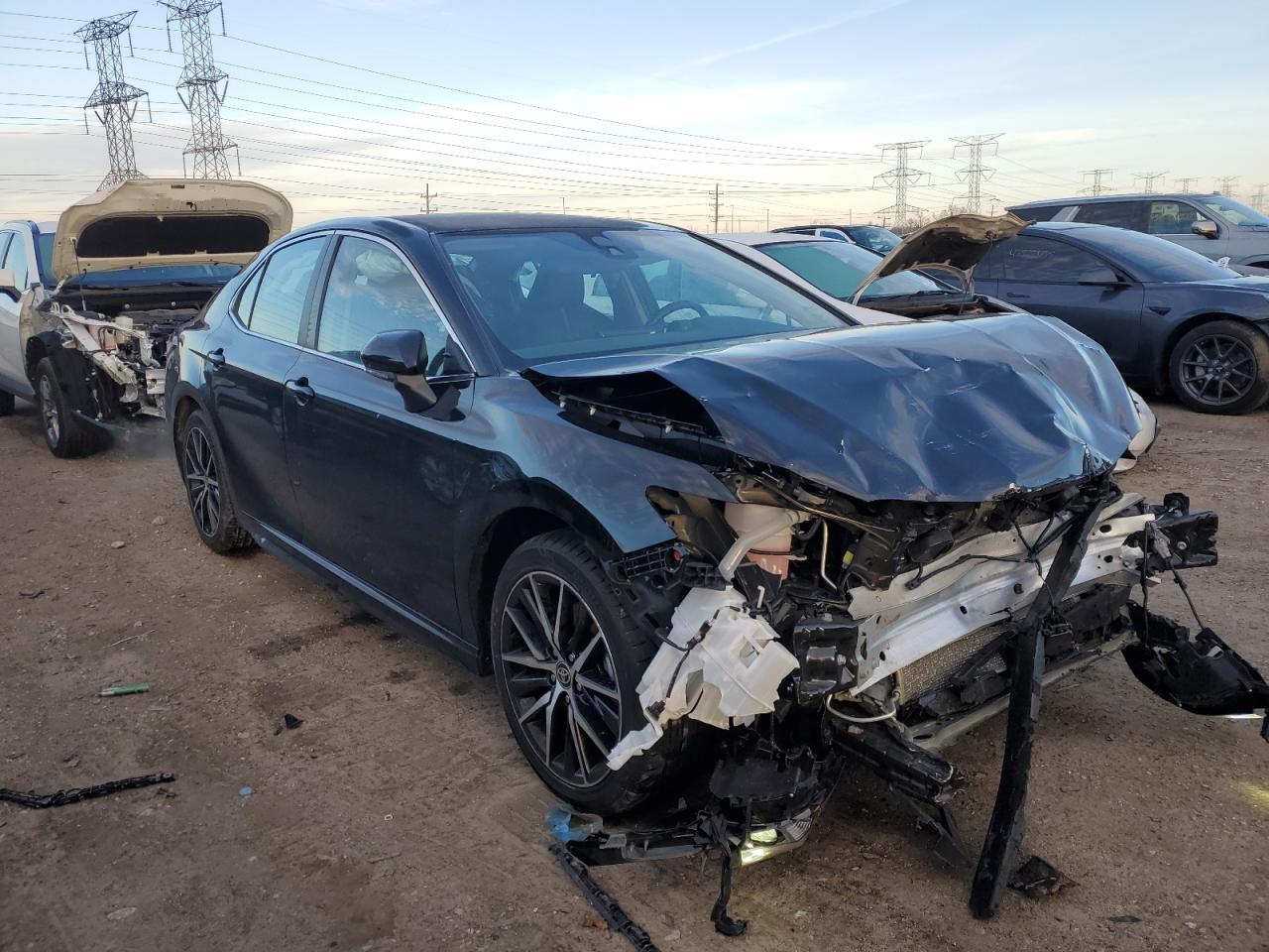 2023 TOYOTA CAMRY SE NIGHT SHADE VIN:4T1G11AK7PU124170