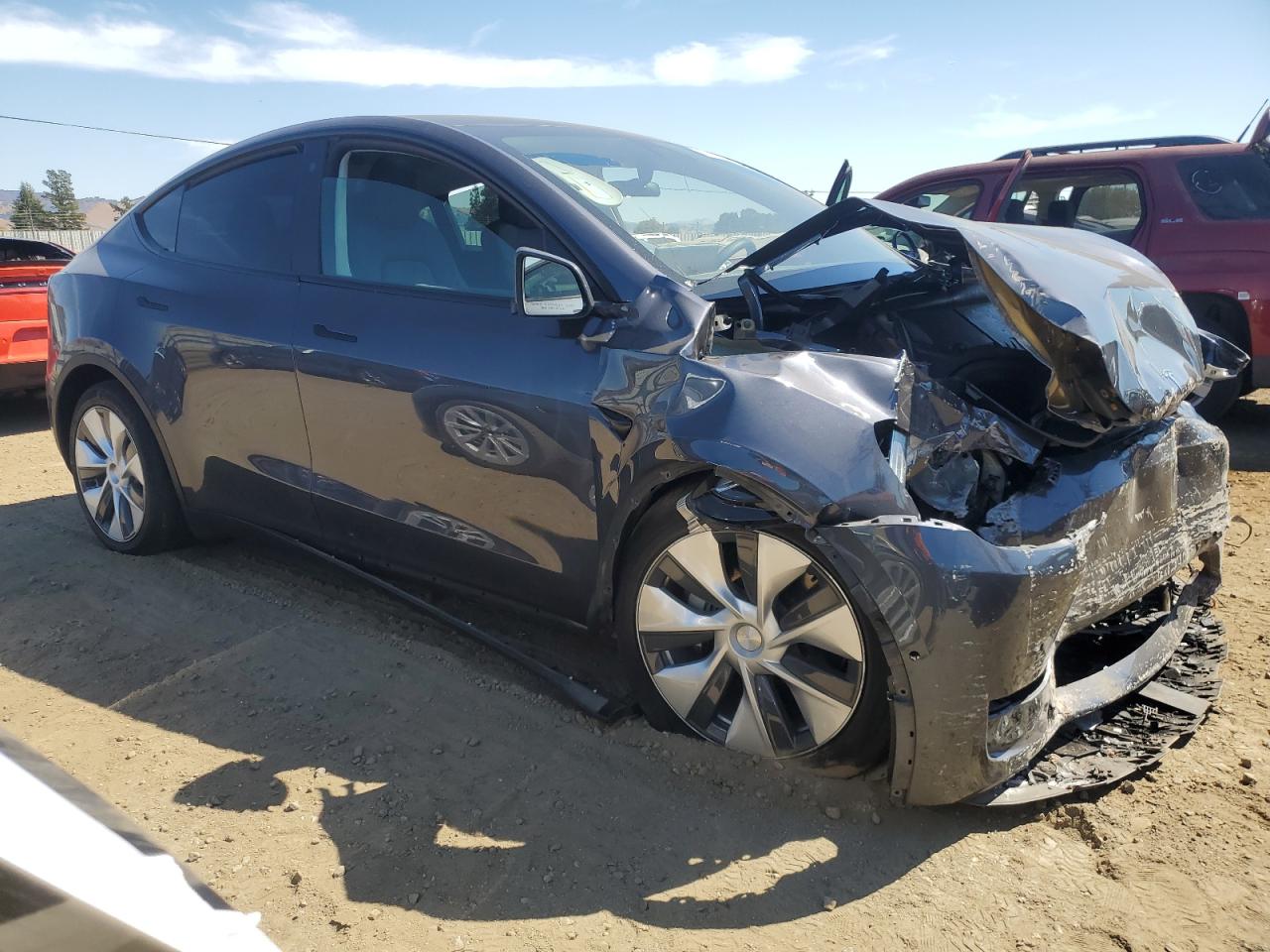 2022 TESLA MODEL Y  VIN:7SAYGAEE6NF345053