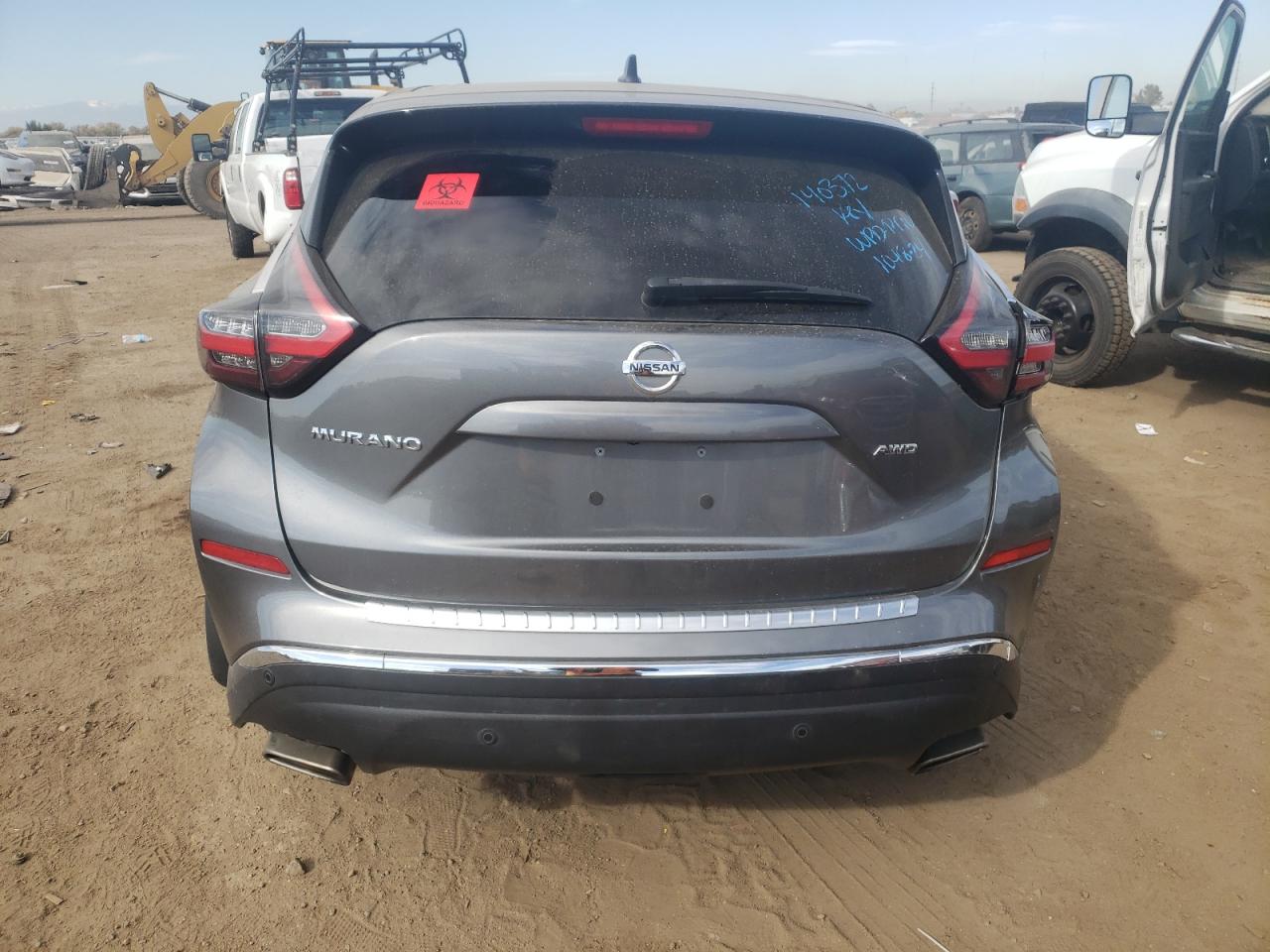 2022 NISSAN MURANO S VIN:5N1AZ2AS1NC125855