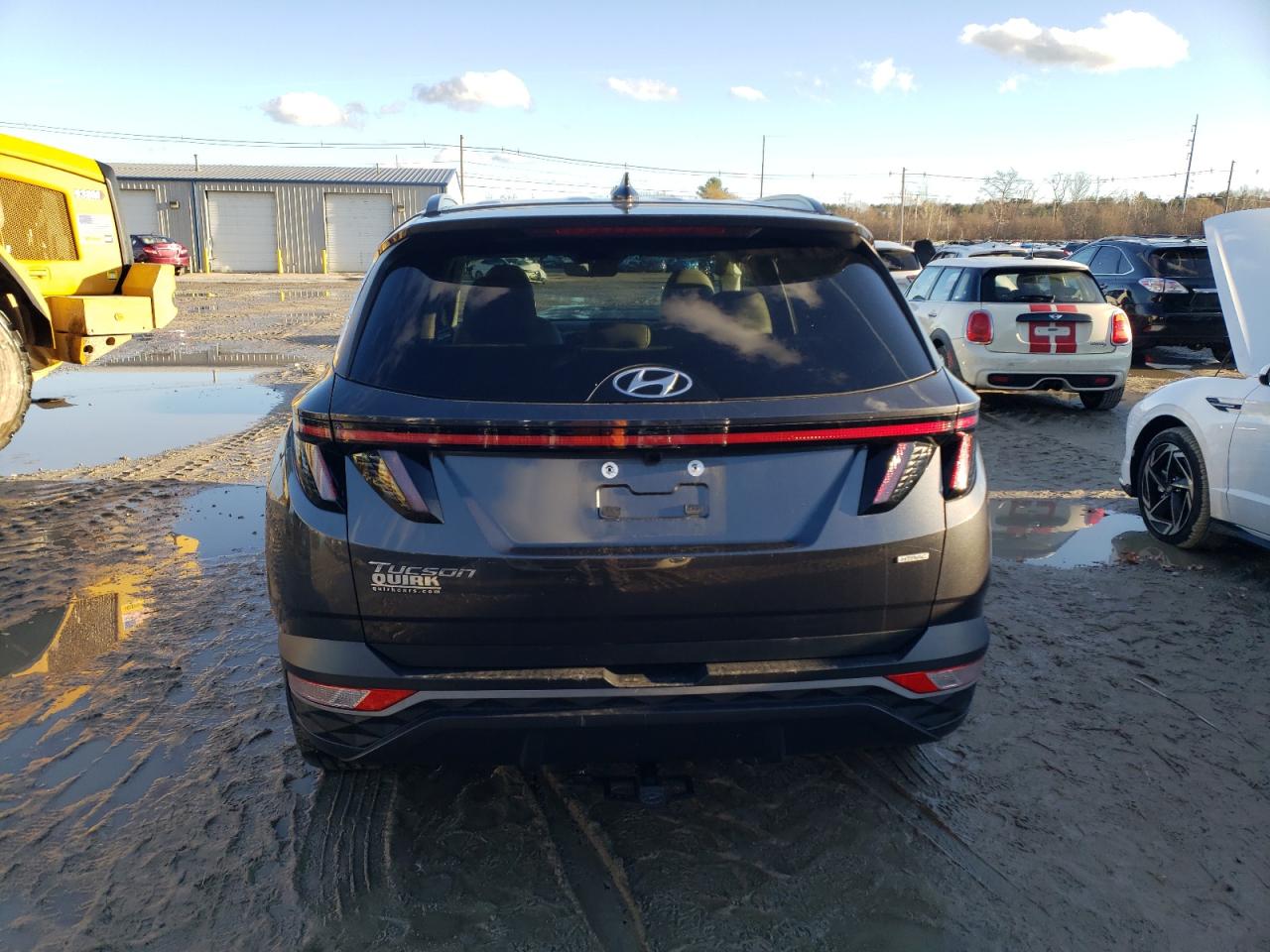 2022 HYUNDAI TUCSON SEL VIN:5NMJCCAE7NH063630