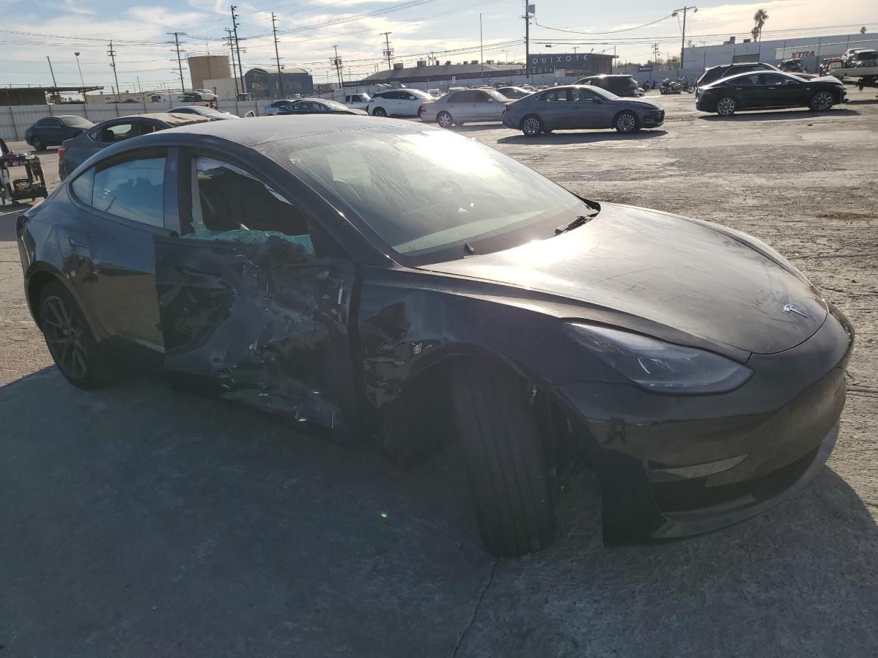 2022 TESLA MODEL 3  VIN:5YJ3E1EAXNF374713