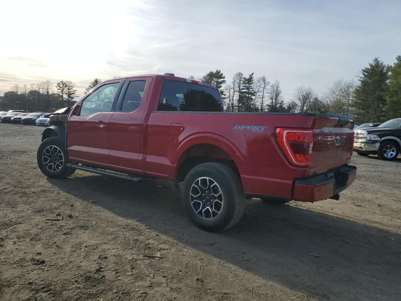 2022 FORD F150 SUPER CAB VIN:1FTFX1E83NKD47814