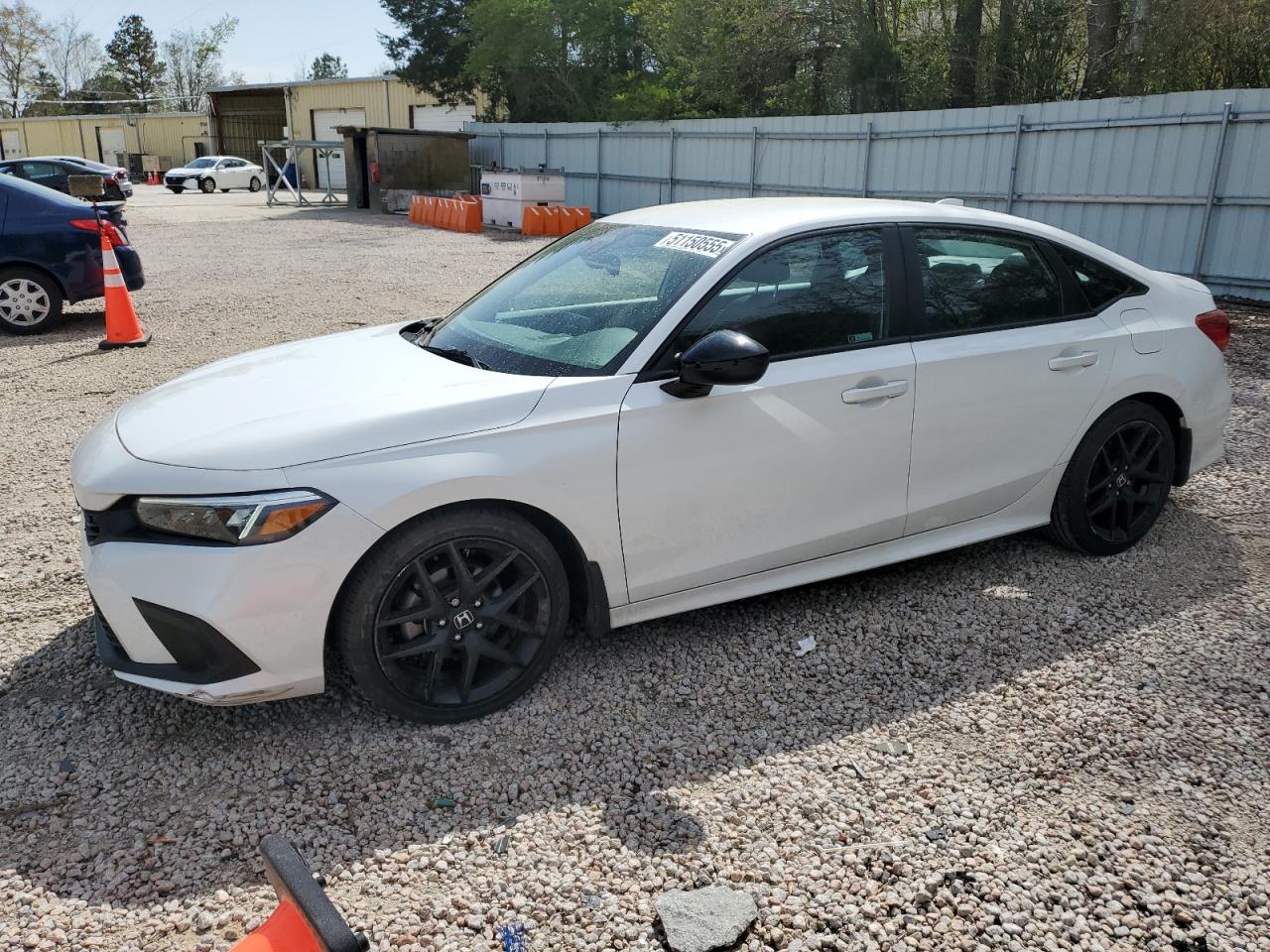 2022 HONDA CIVIC SPORT VIN:2HGFE2F54NH514805