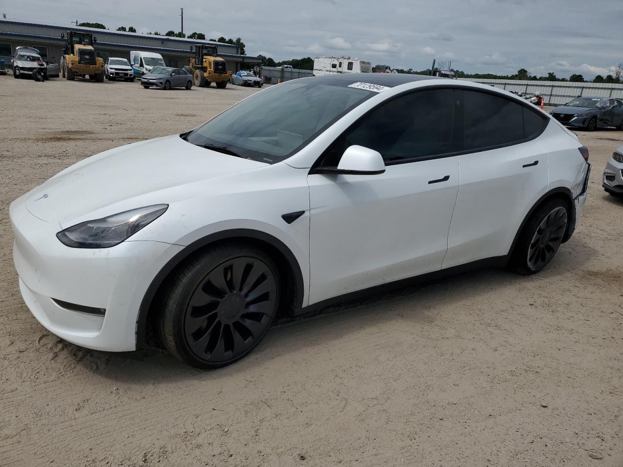 2023 TESLA MODEL Y  VIN:7SAYGDEF7PF702074