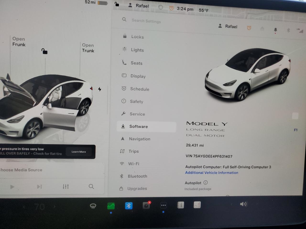 2023 TESLA MODEL Y  VIN:7SAYGDEE4PF631407