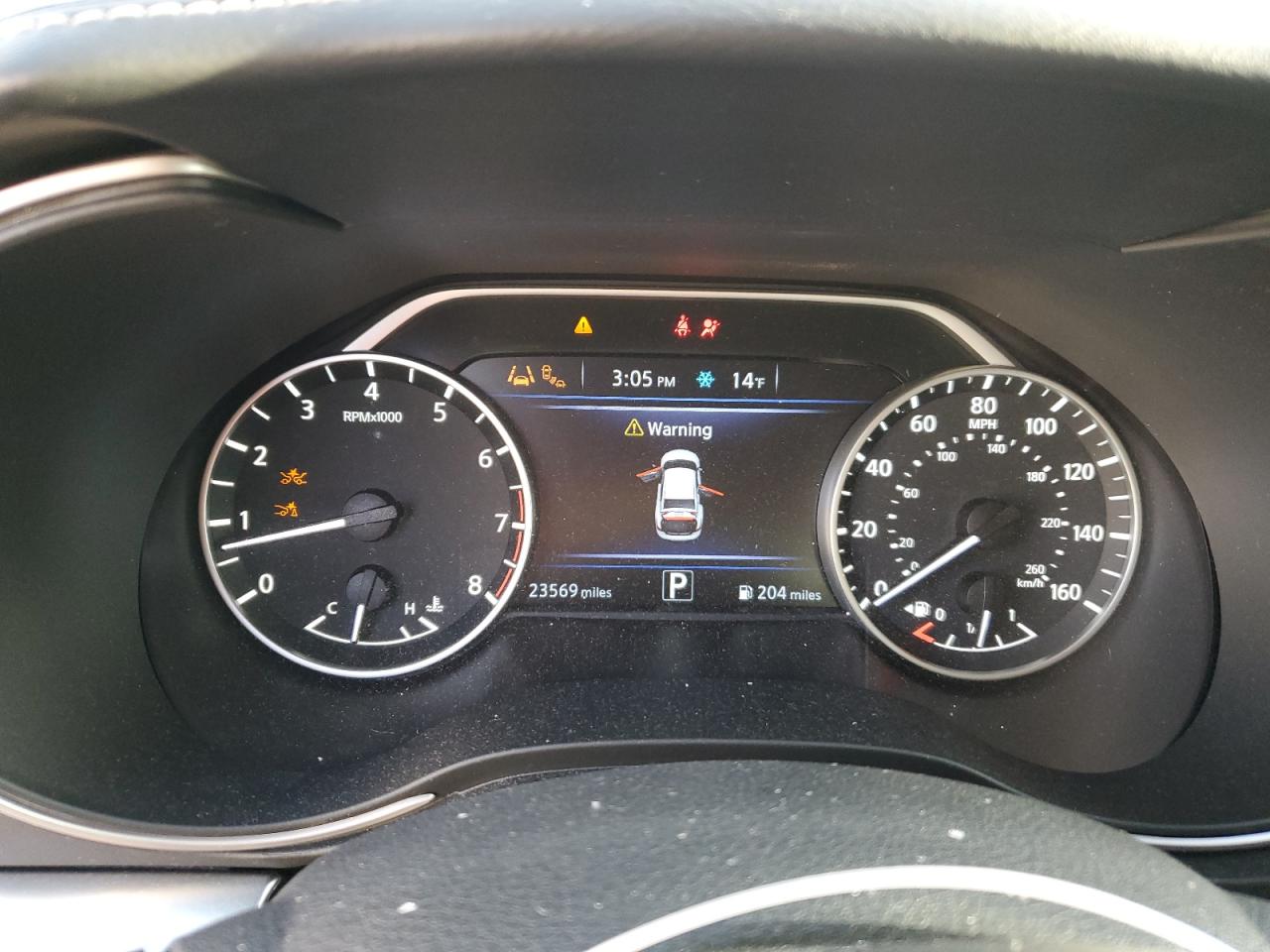 2023 NISSAN MAXIMA SV VIN:1N4AA6CV8PC506962